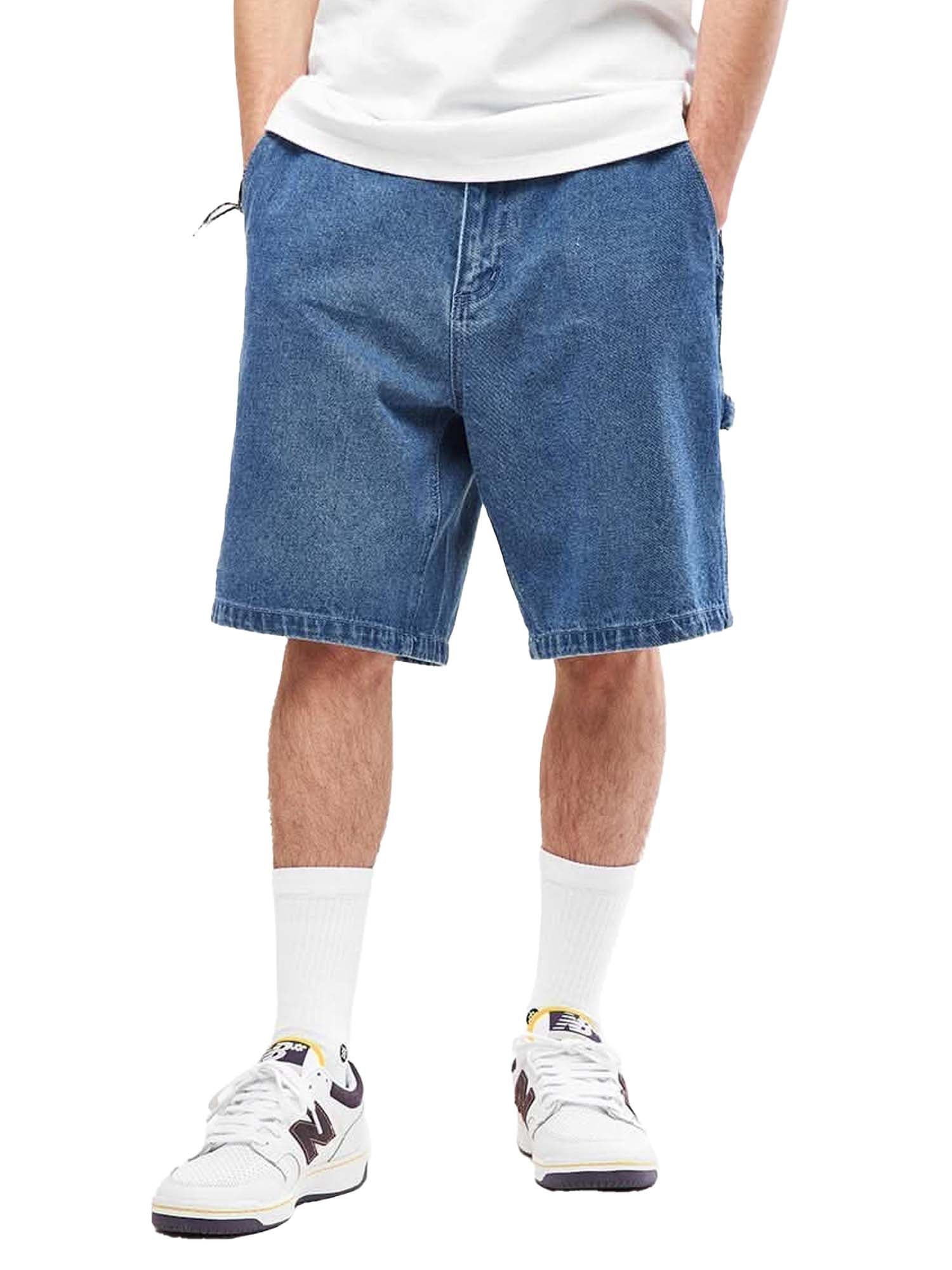 Obey Short Bigwig Denim Carpenter Azzurro