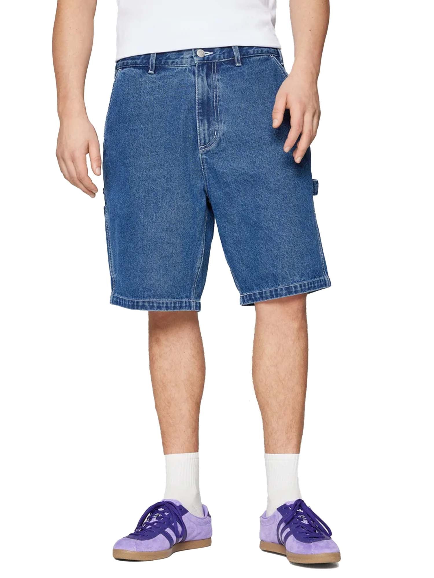 Obey Short Bigwig Denim Carpenter Blu