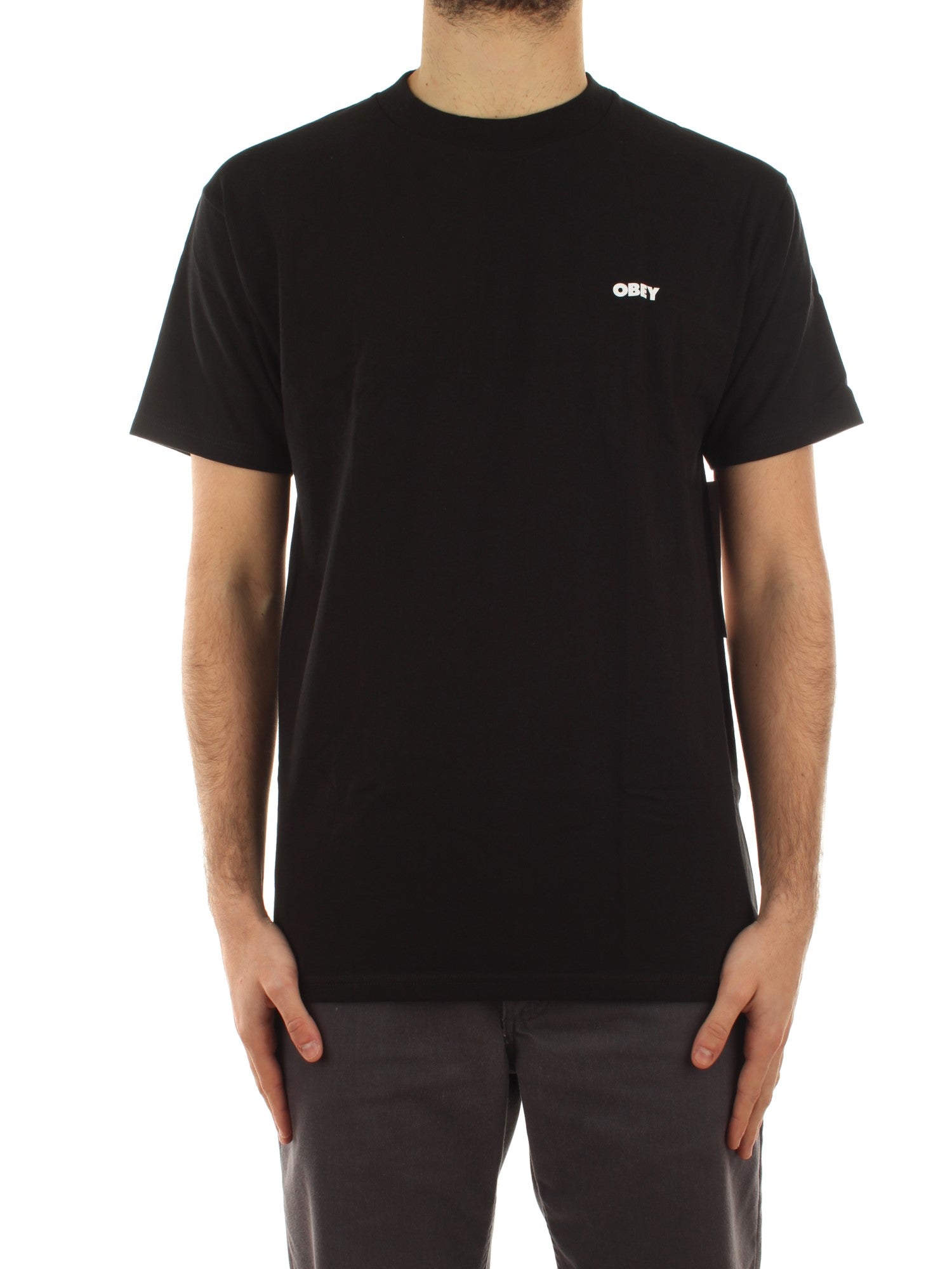 Obey Obey Cosmic Noise Tee Nero