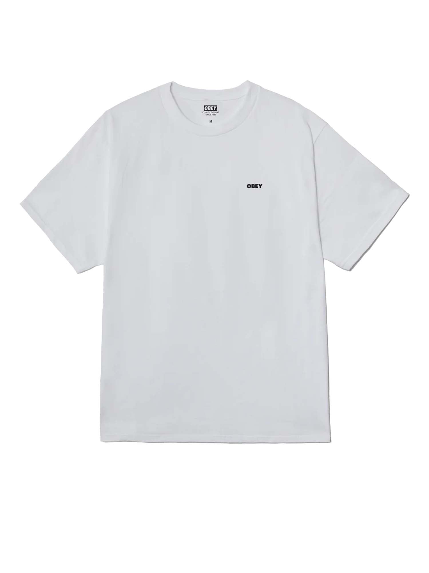 Obey Obey Cosmic Noise Tee Bianco