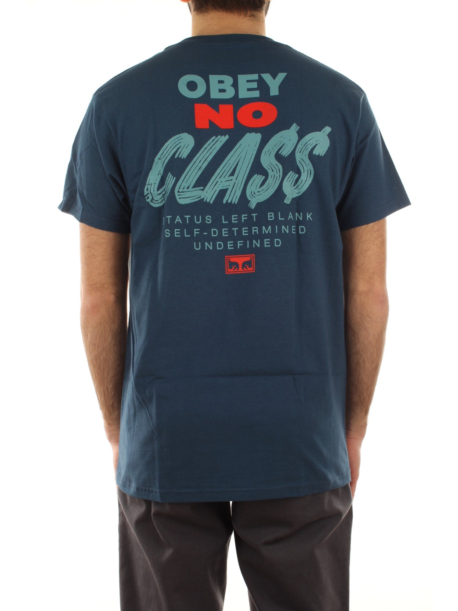 Obey Obey Class Dropout Tee Blu
