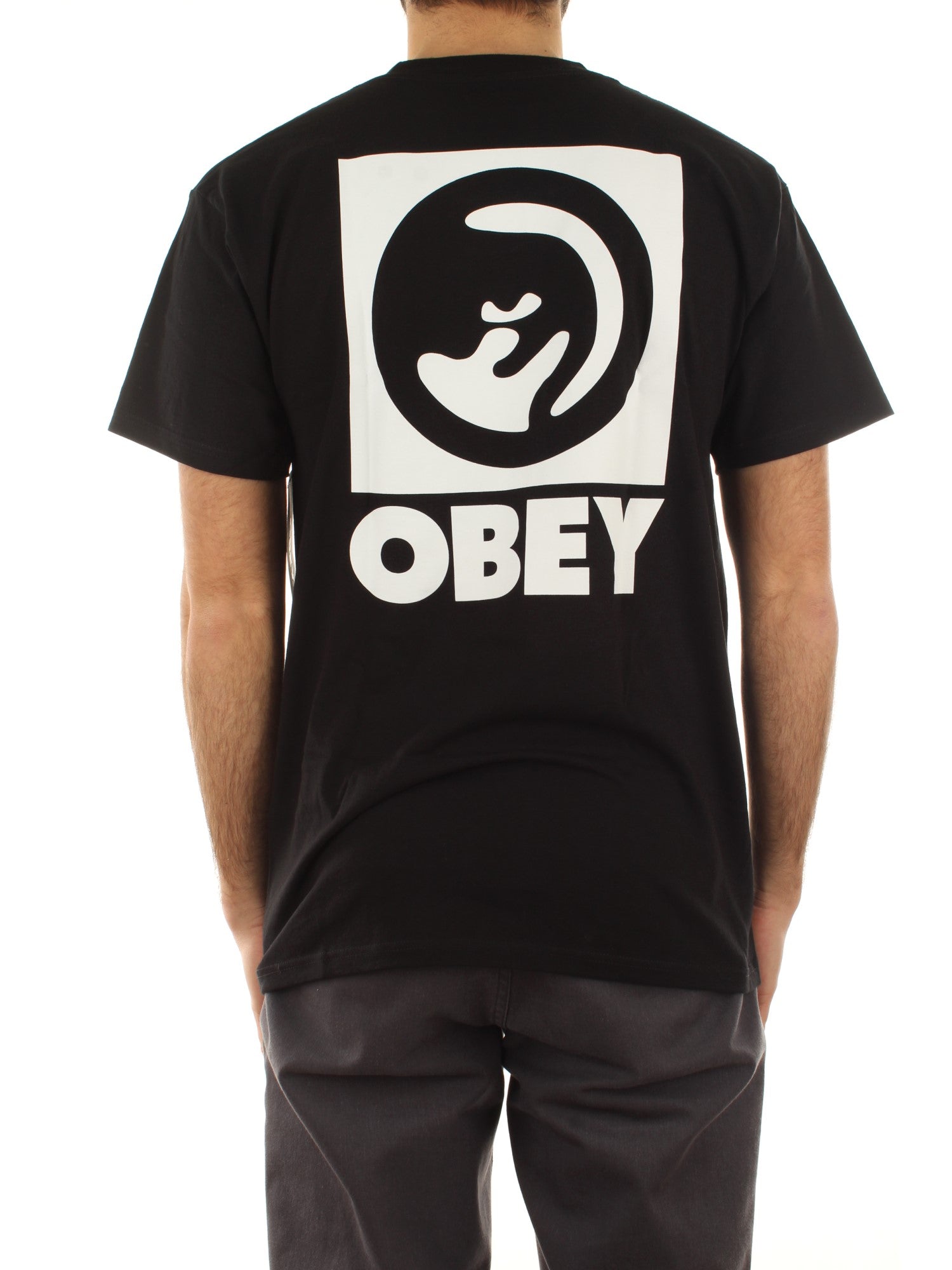 Obey Obey Bold Eye Tee Nero