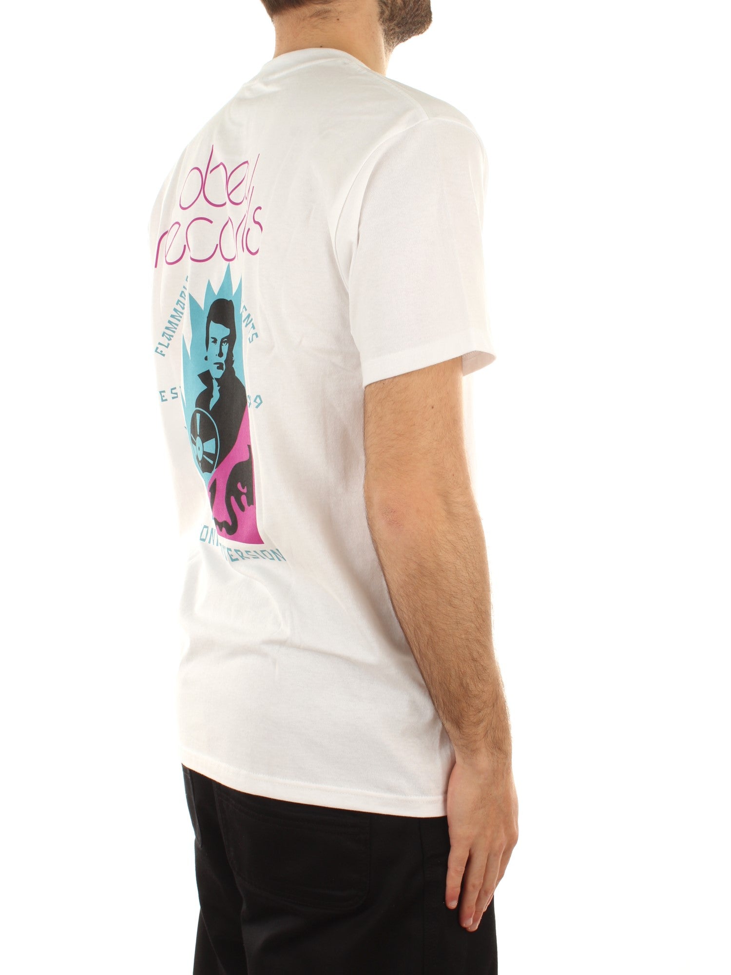 Obey Obey Sonic Subversion Tee Bianco