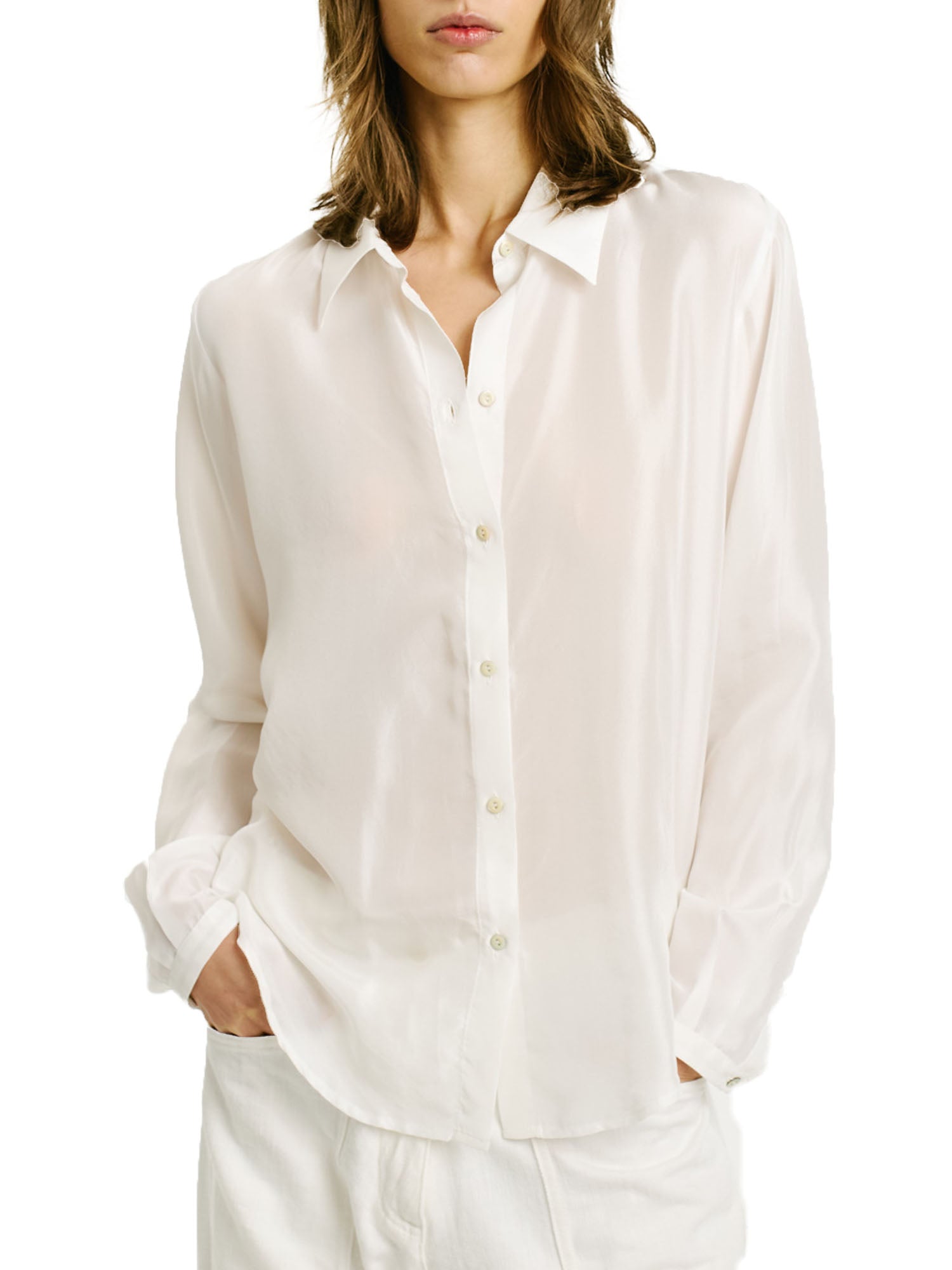 Momonì Alicia Shirt Bianco
