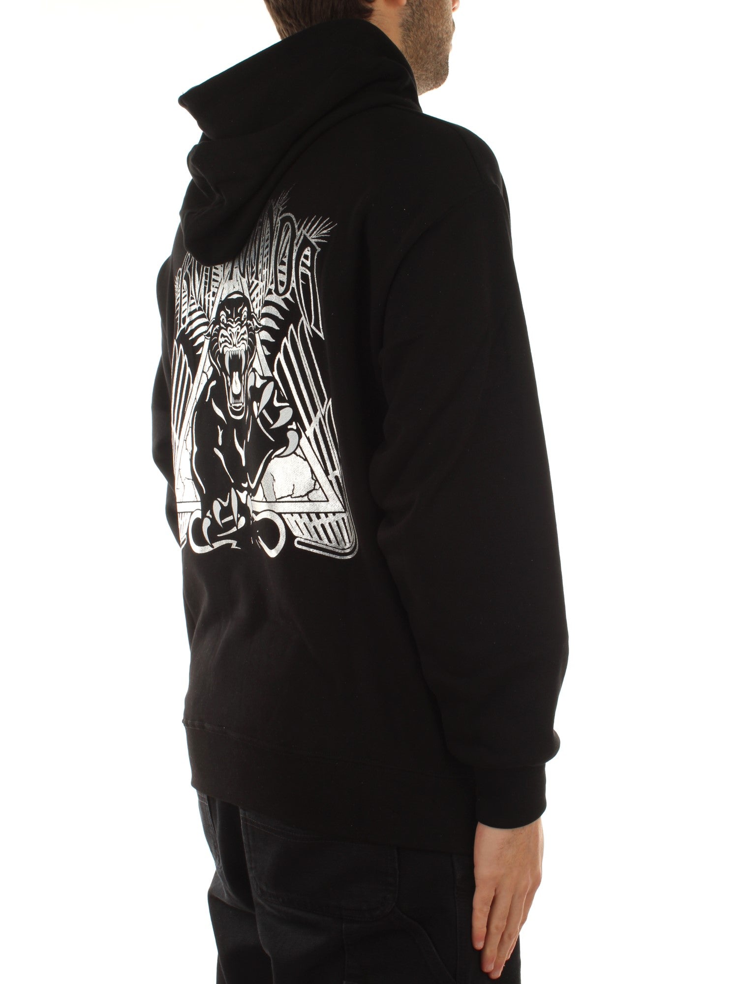 Propaganda Felpa Triangle Panther Nero