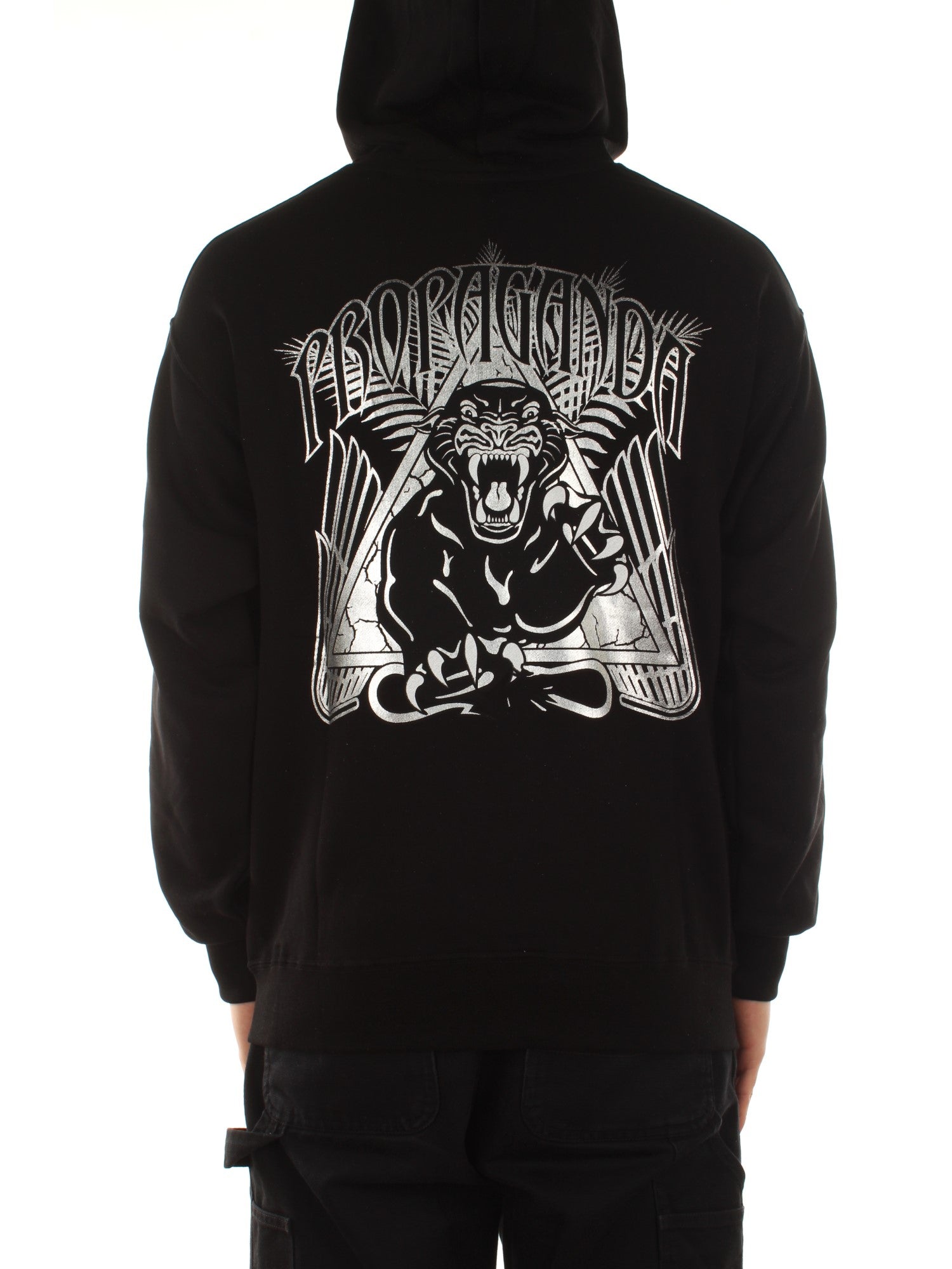 Propaganda Felpa Triangle Panther Nero