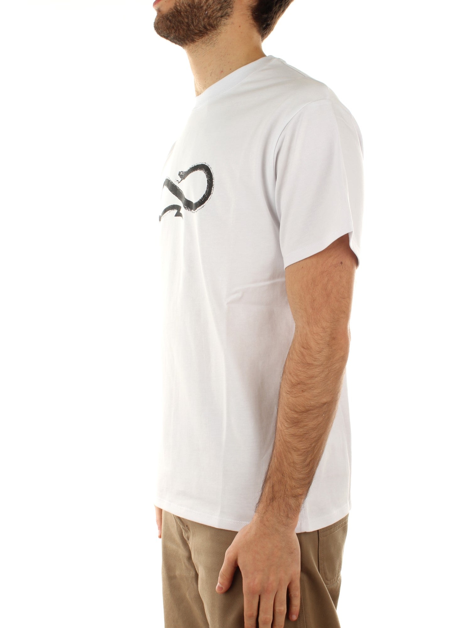 Propaganda T-Shirt M/M Logo Classic Bianco