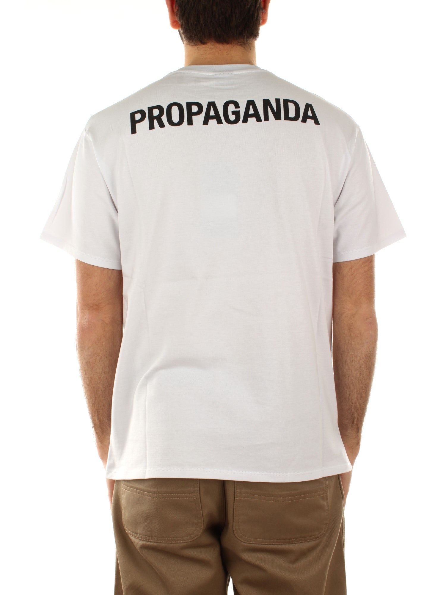 Propaganda T-Shirt M/M Logo Classic Bianco