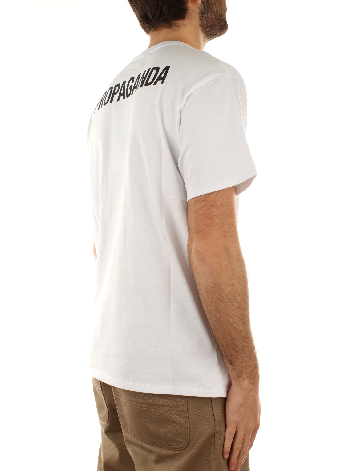 Propaganda T-Shirt M/M Logo Classic Bianco