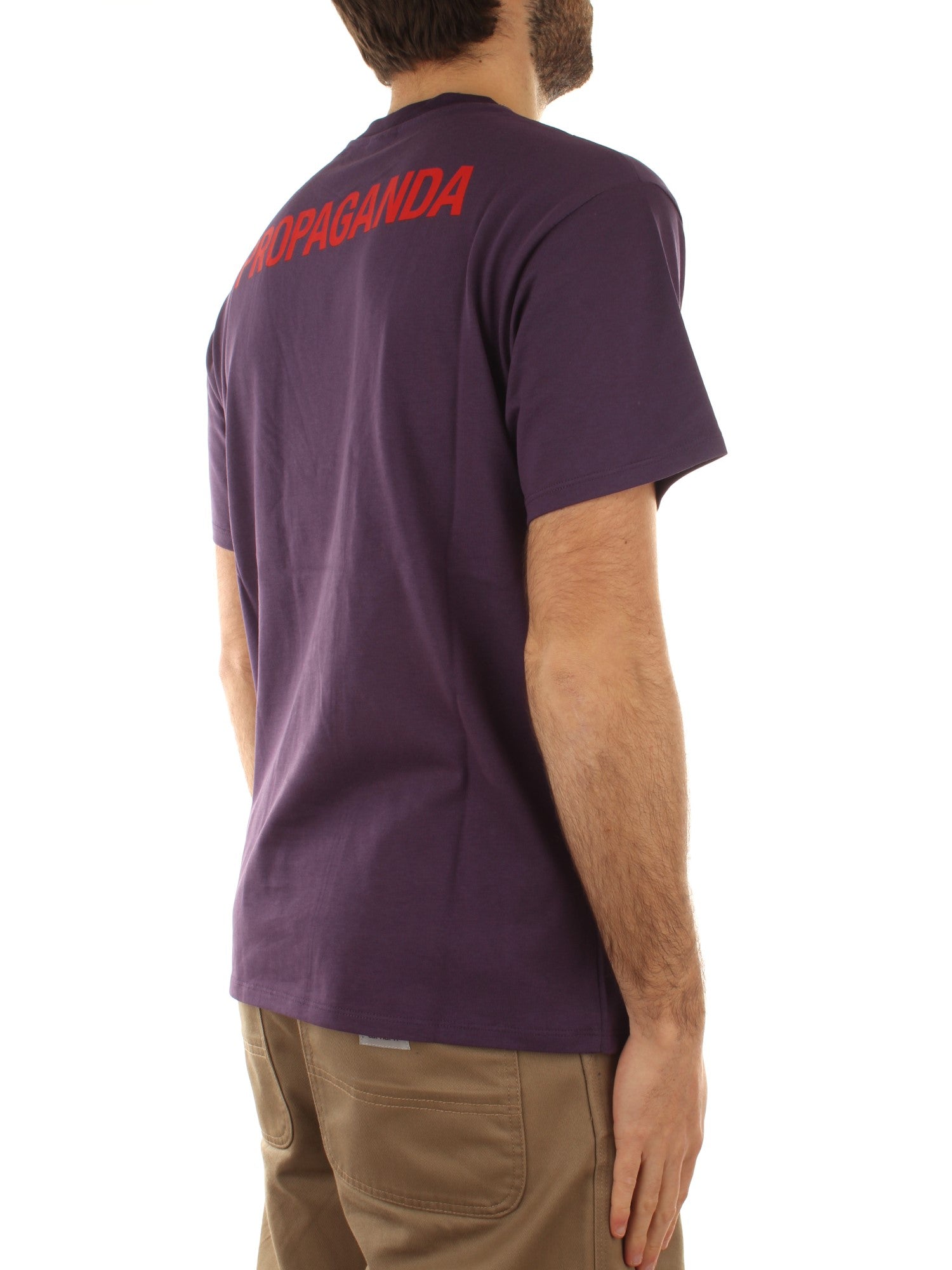 Propaganda T-Shirt M/M Logo Classic Viola