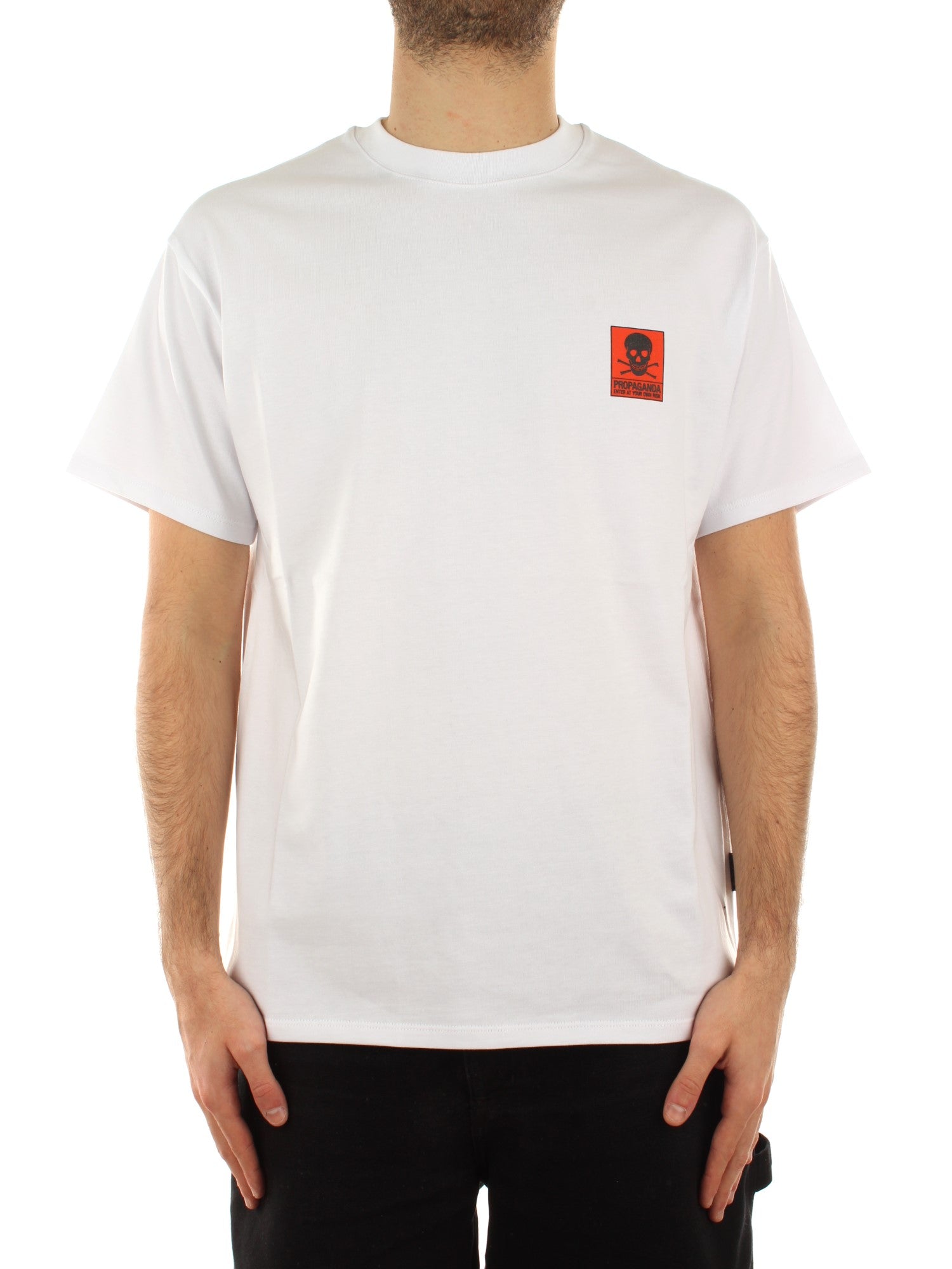 Propaganda T-Shirt M/M Danger Bianco