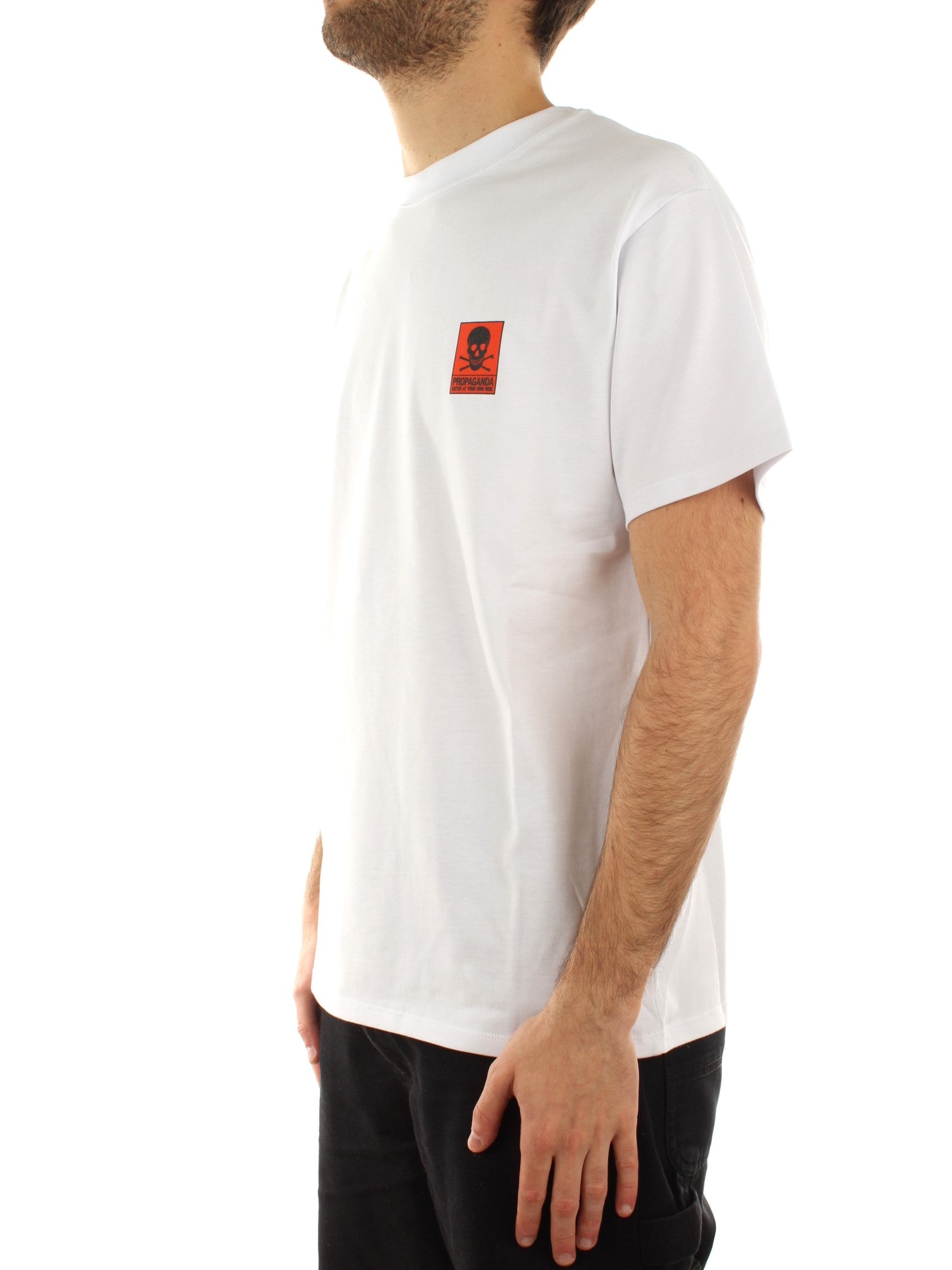 Propaganda T-Shirt M/M Danger Bianco