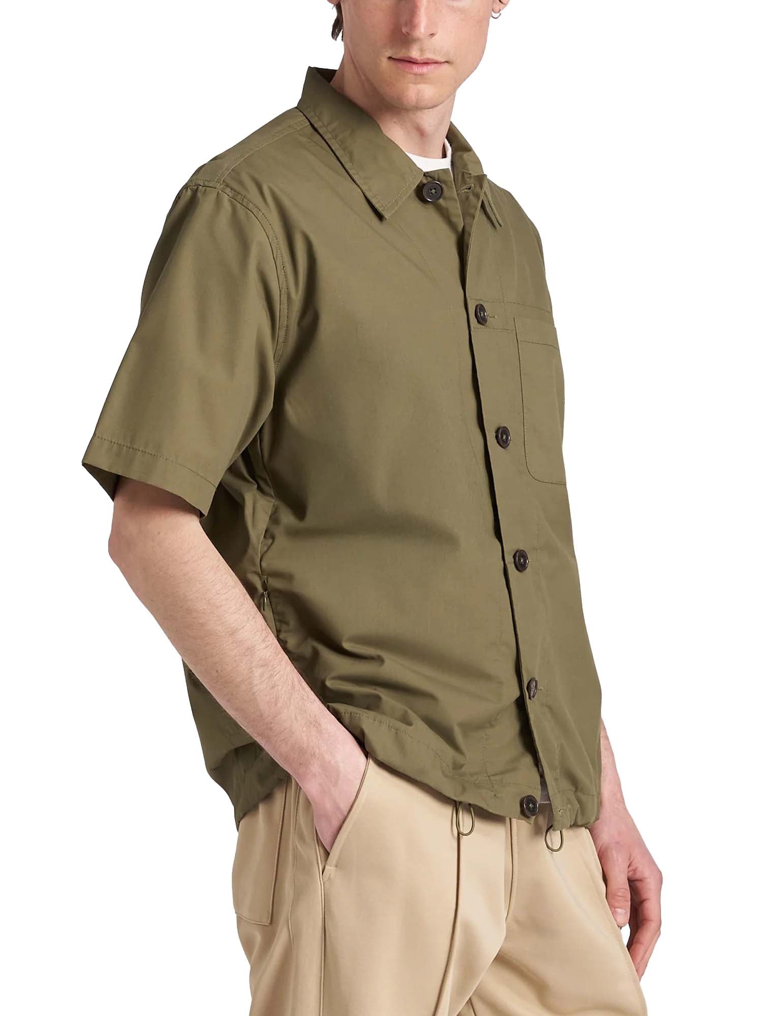 Universal Works Tech Overshirt Verde