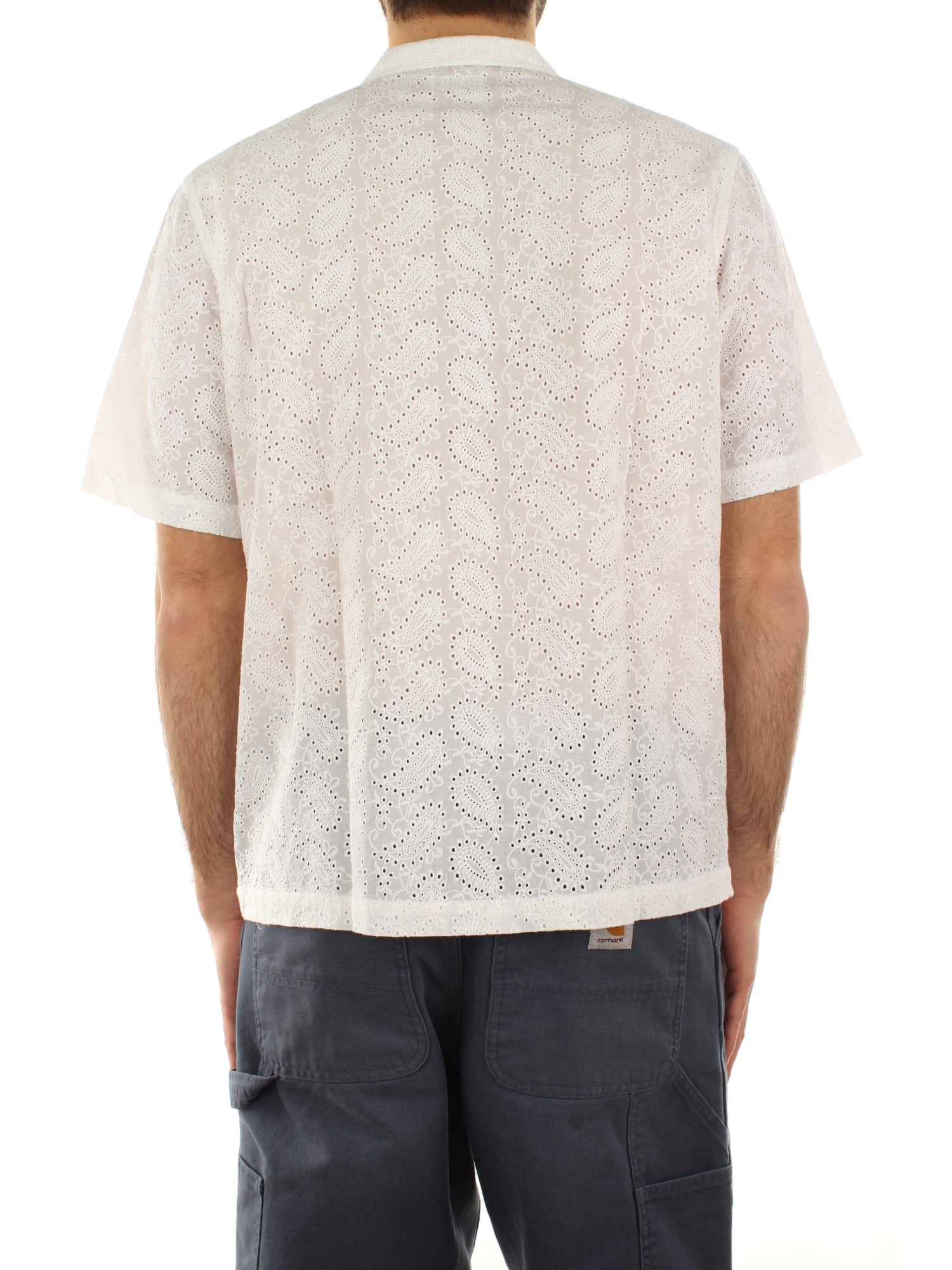 Universal Works Road Shirt Bianco