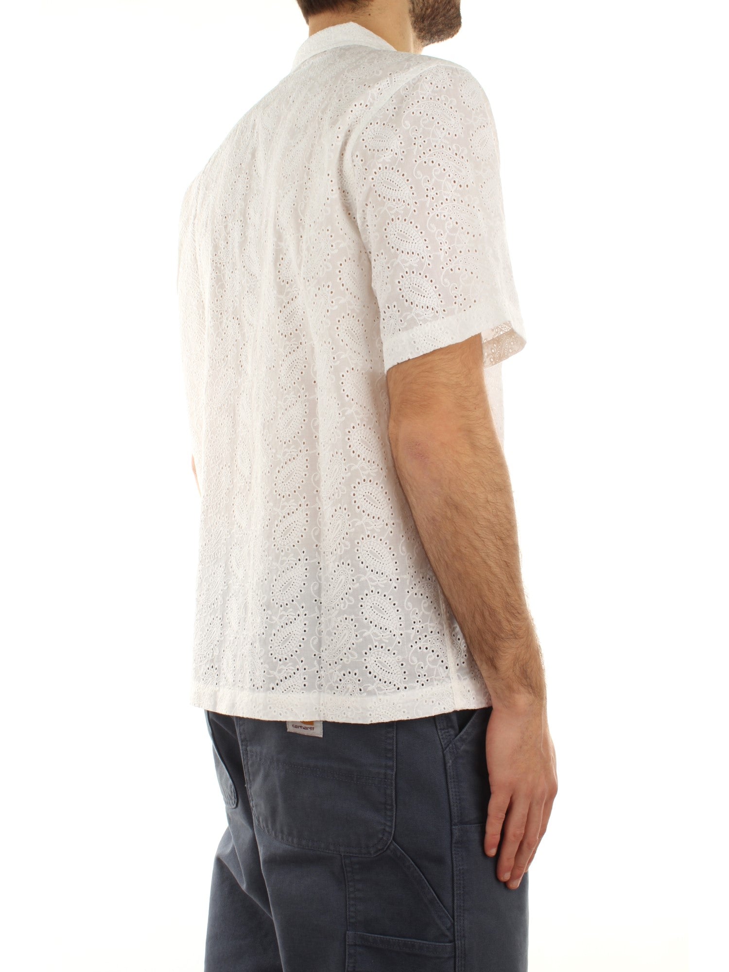 Universal Works Road Shirt Bianco