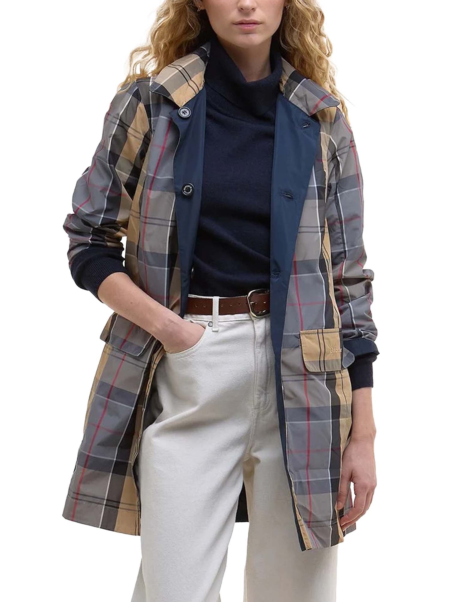 Barbour Giacca impermeabile reversibile Babbity Blu