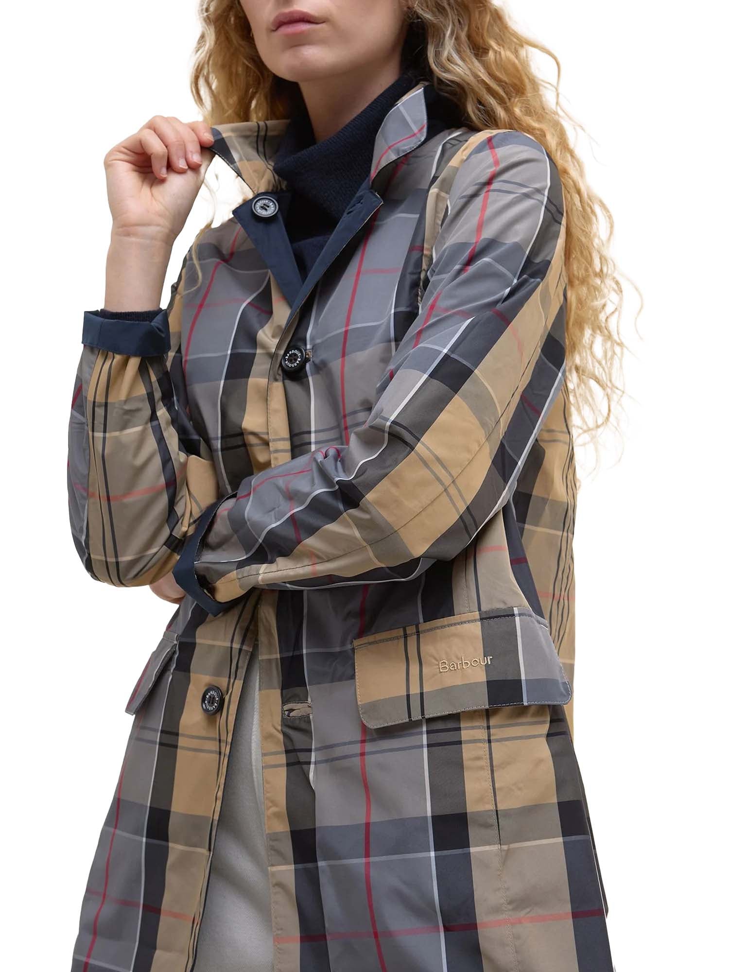 Barbour Giacca impermeabile reversibile Babbity Blu