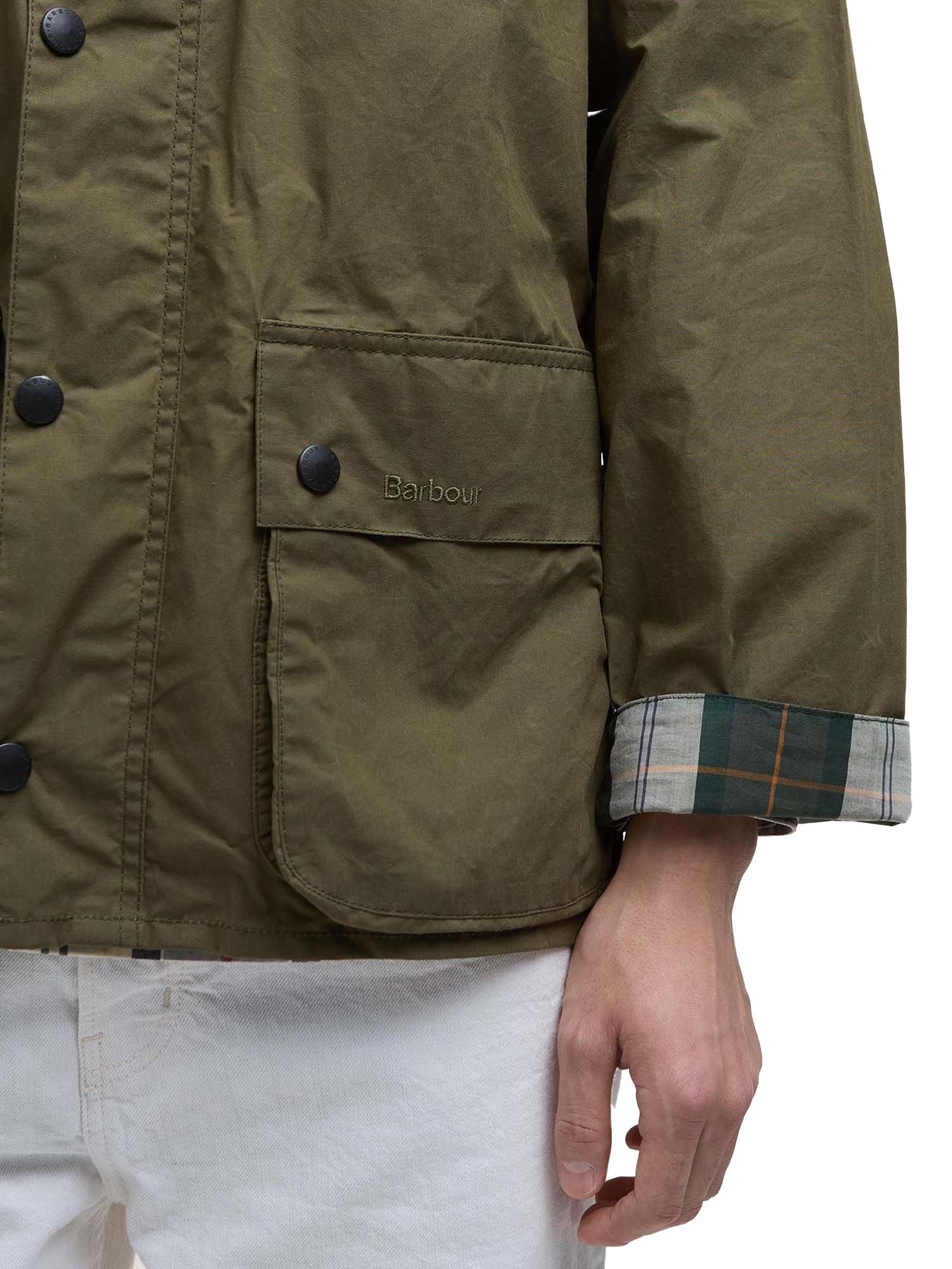Barbour Giacca casual Sugarlump Bedale Verde