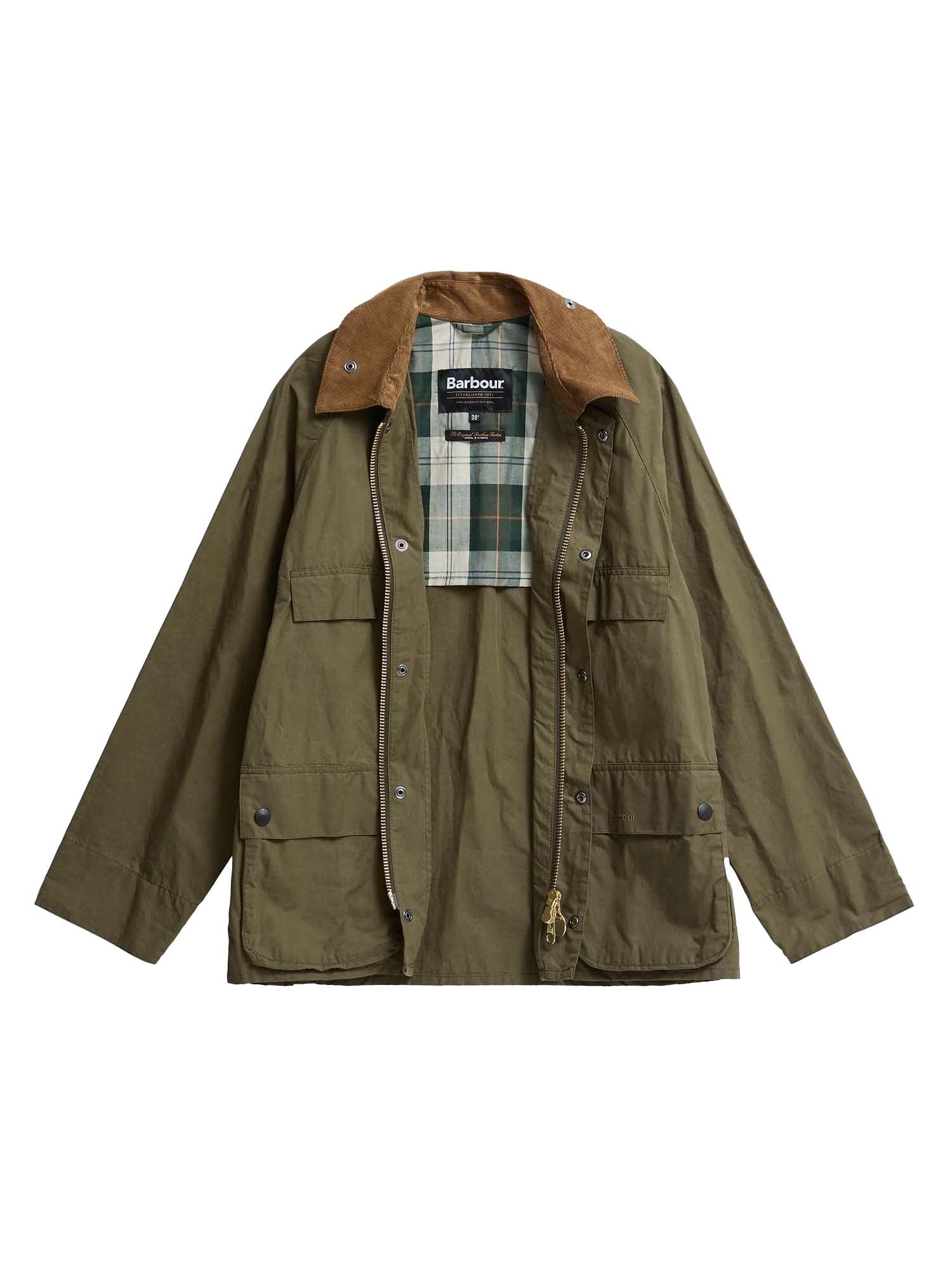 Barbour Giacca casual Sugarlump Bedale Verde