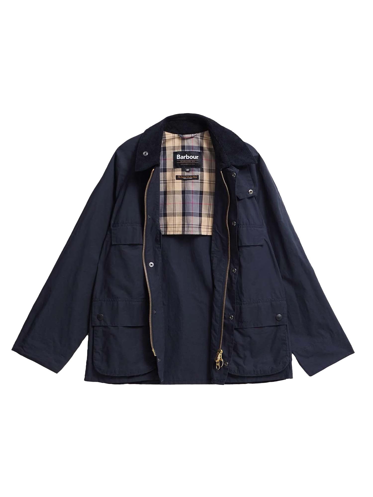 Barbour Giacca casual Sugarlump Bedale Blu