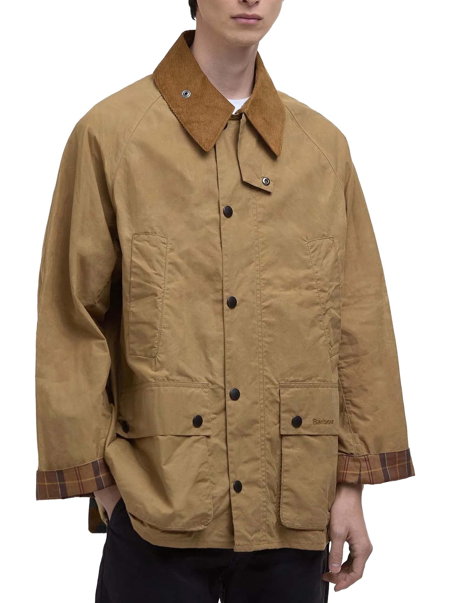 Barbour Giacca casual oversize Bedale Beige