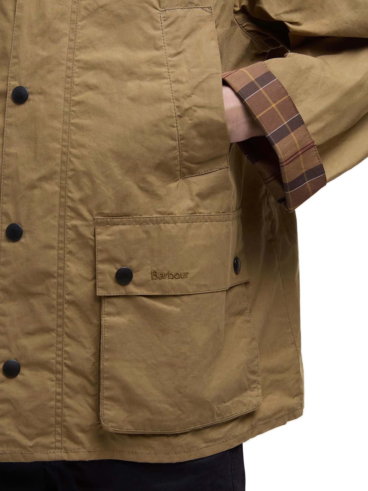 Barbour Giacca casual oversize Bedale Beige