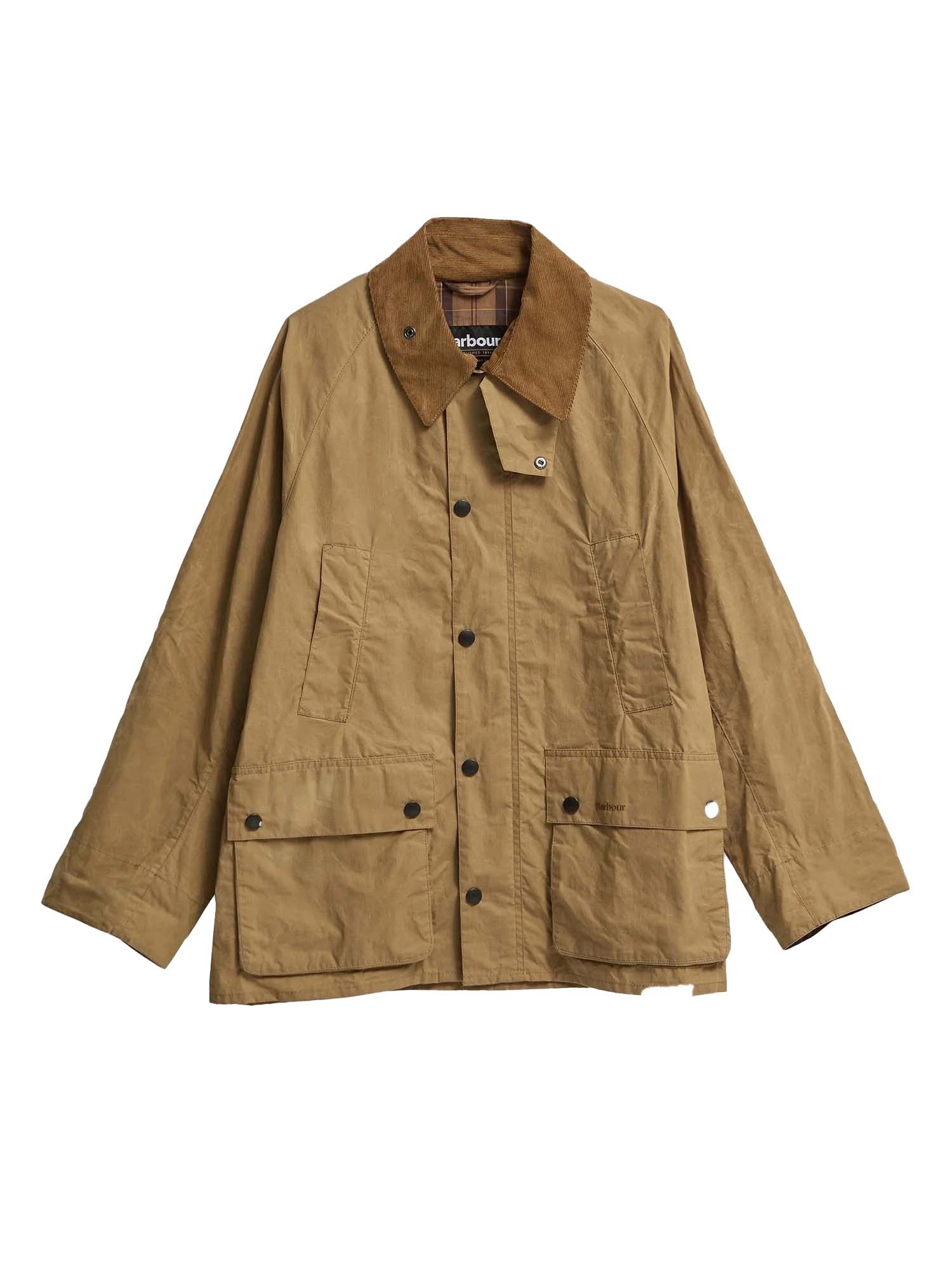 Barbour Giacca casual oversize Bedale Beige