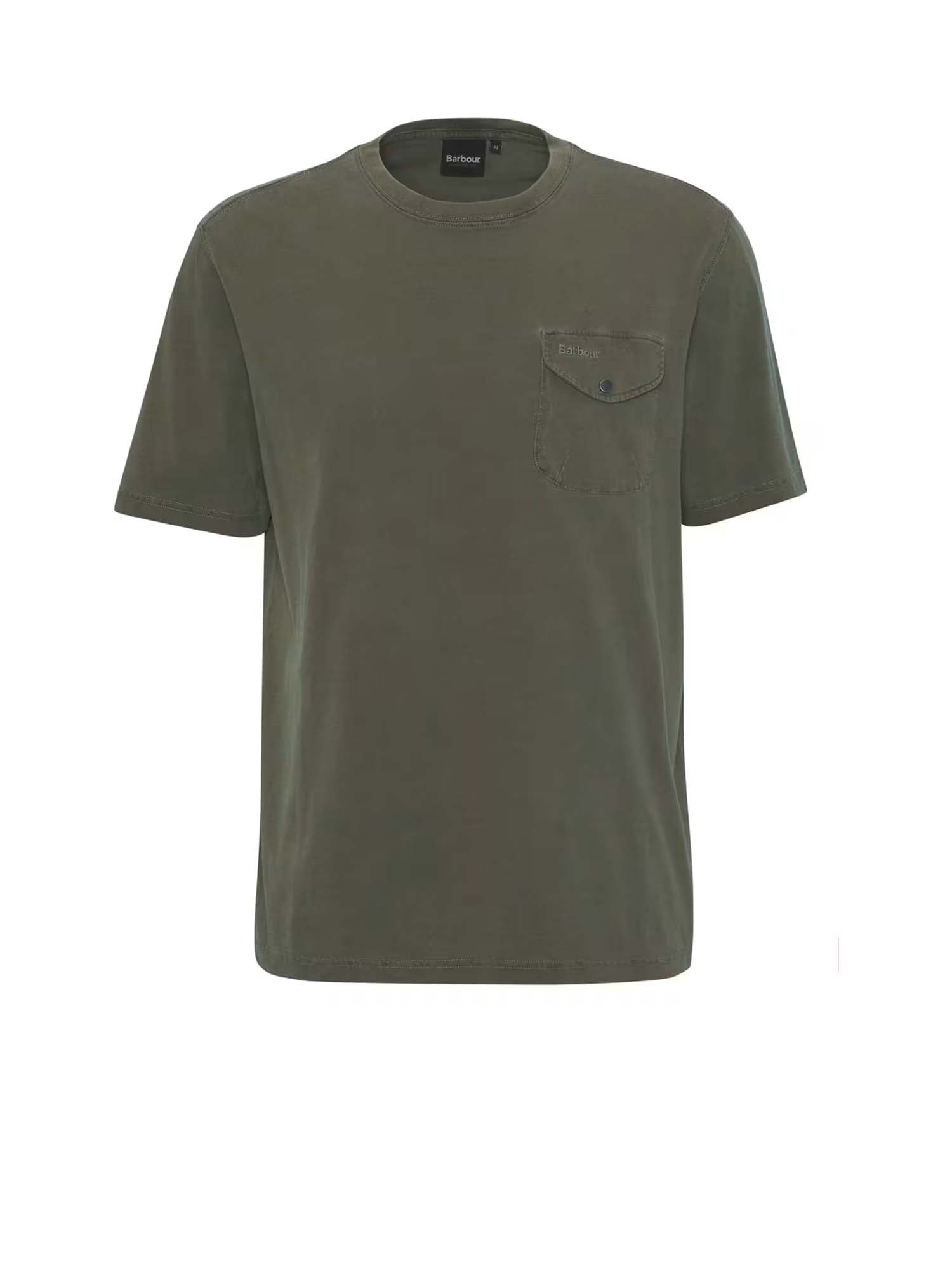Barbour T-shirt Newstreet Relaxed Verde