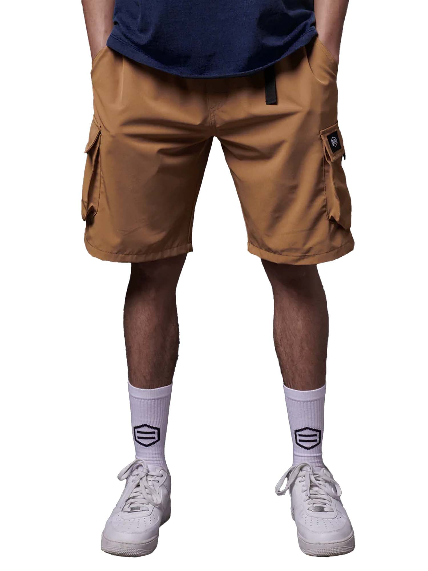 Dolly Noire Techno Shorts Cargo Beige