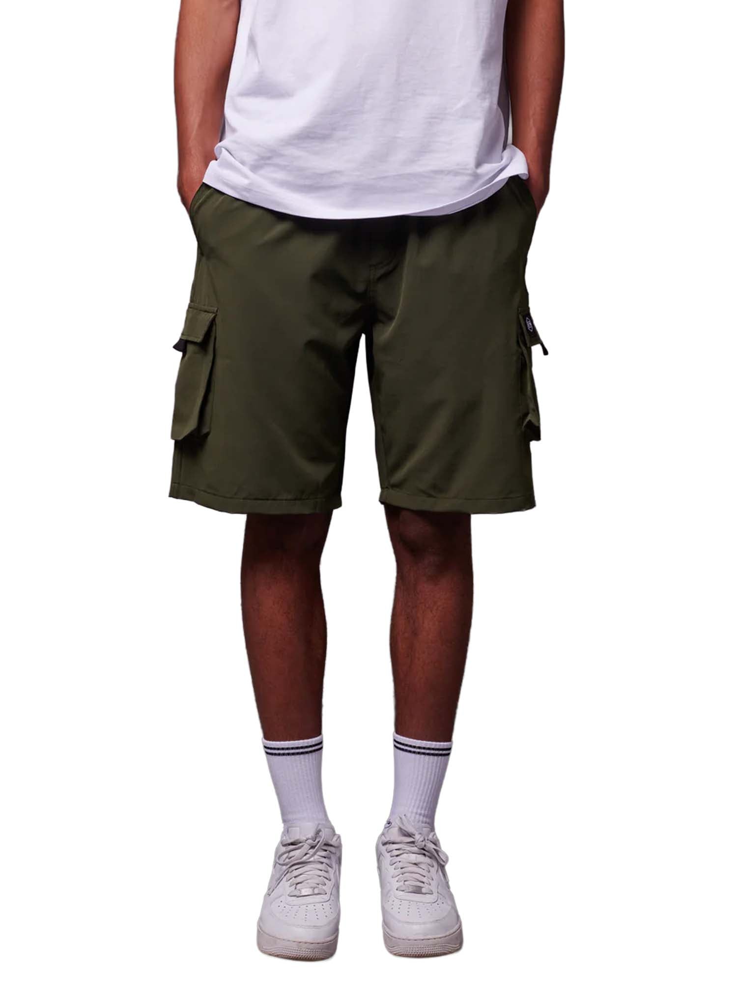 Dolly Noire Techno Shorts Cargo Verde