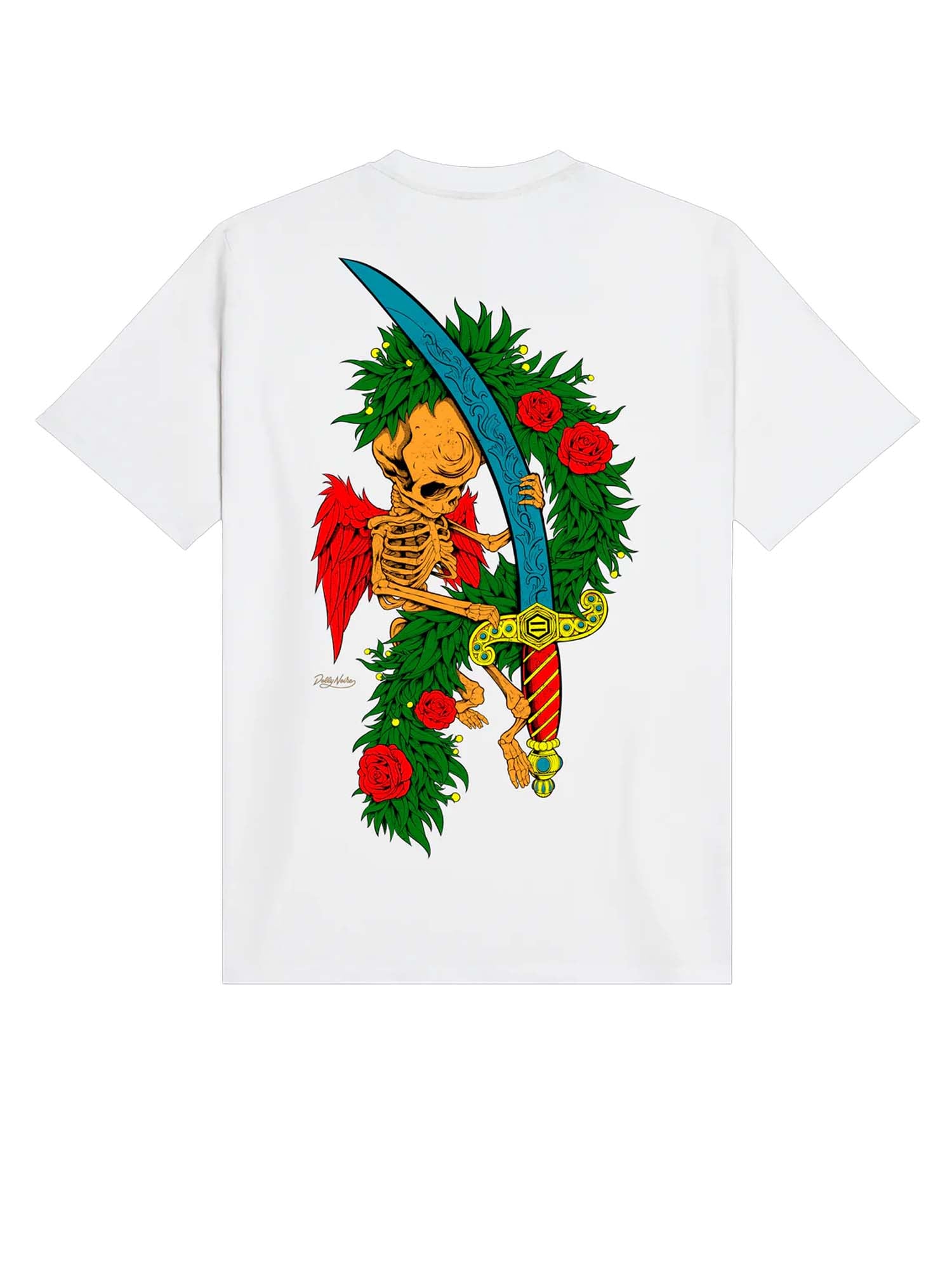 Dolly Noire Asso Di Spade Tee Bianco