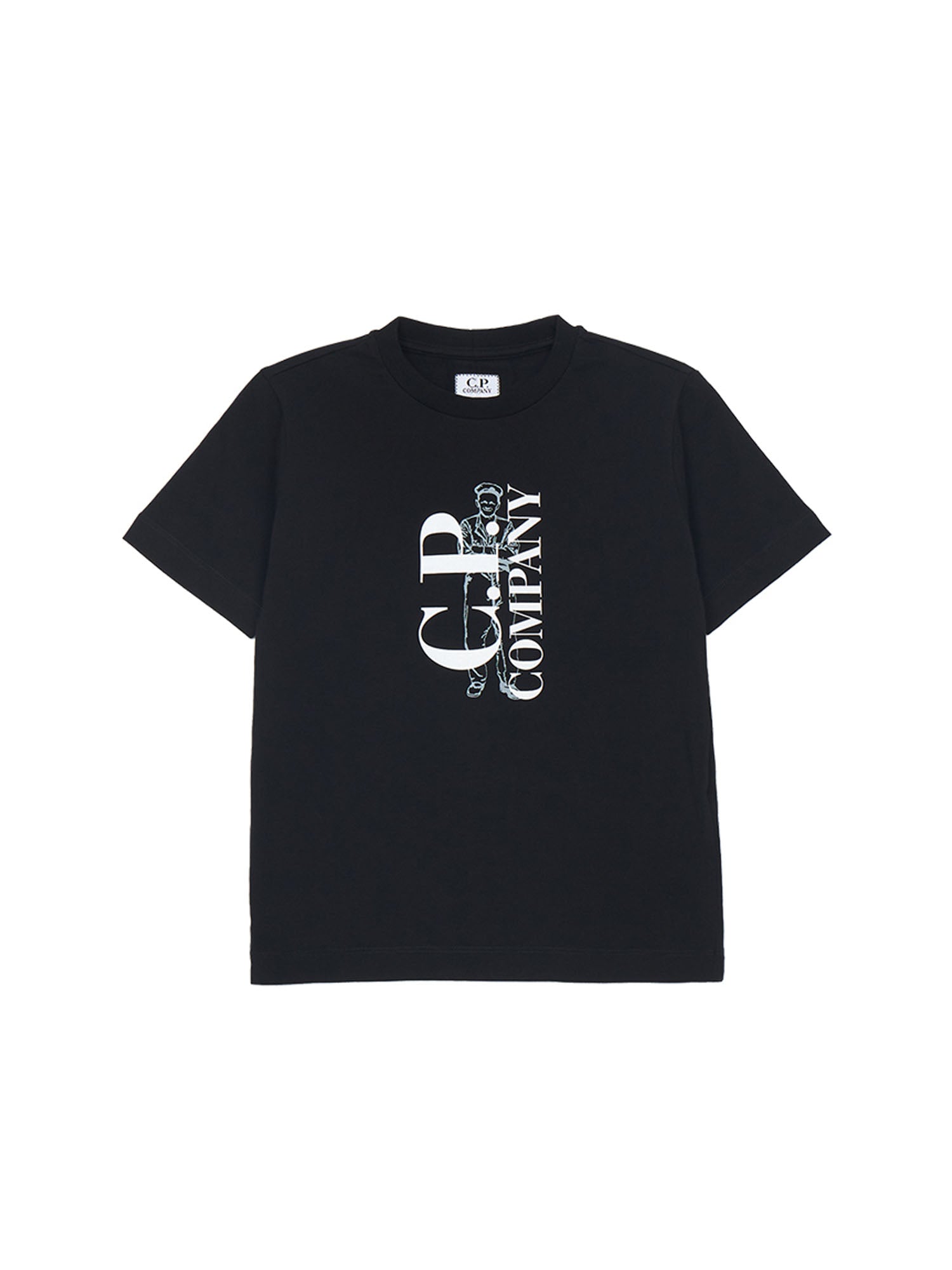 C.p. Company T-Shirt M/C Bambino Nero