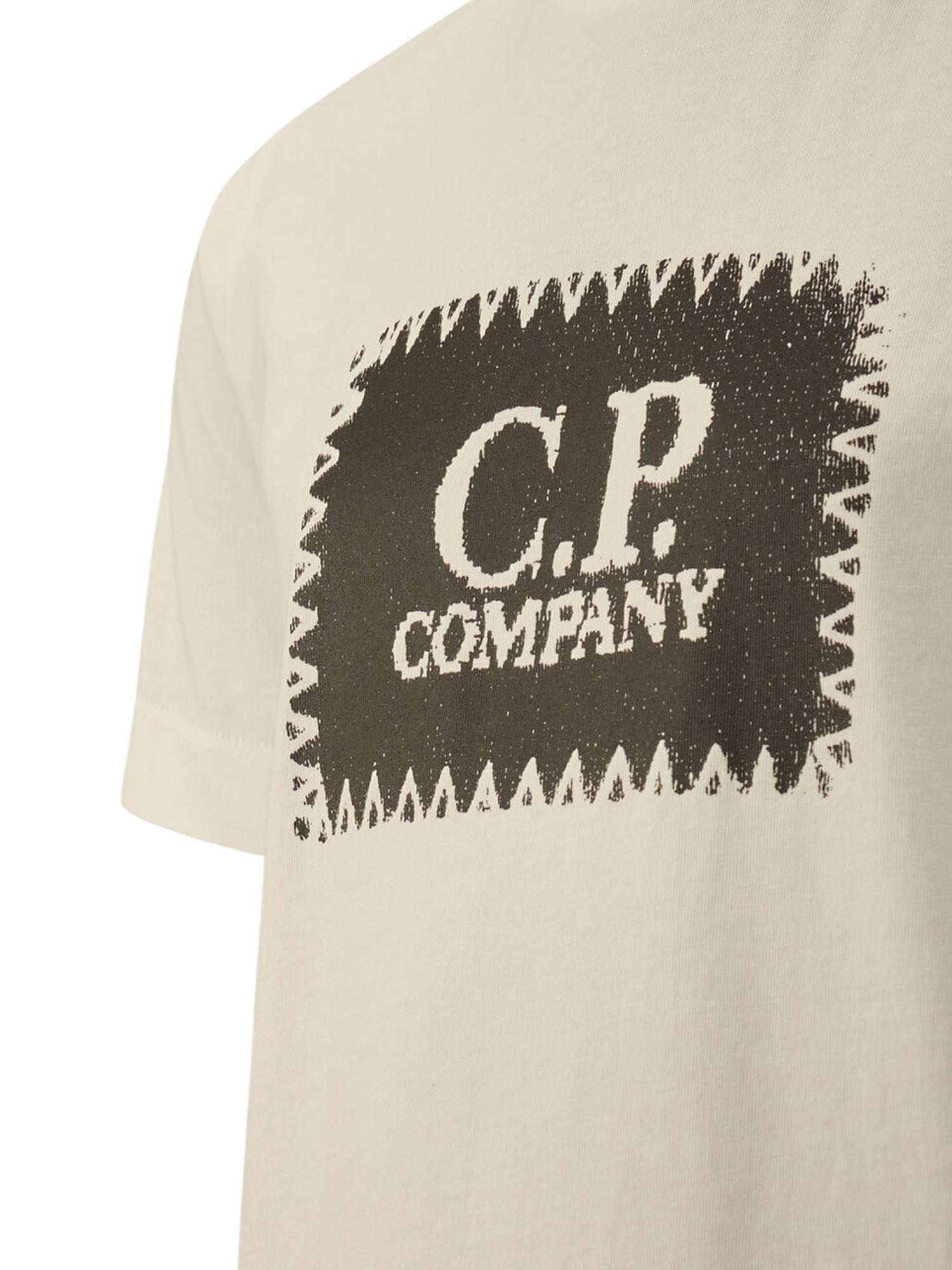 C.p. Company T-shirt Bambino Bianco