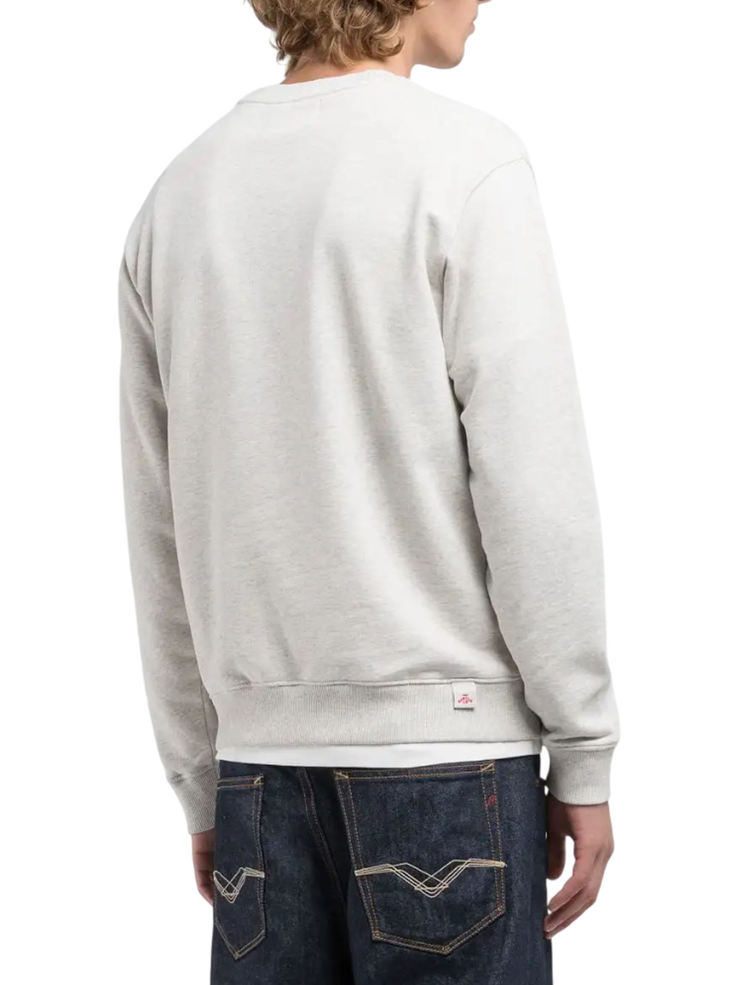 Replay Felpa Replay Grigio