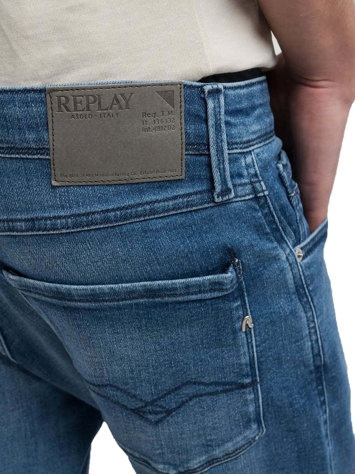 Replay Jeans Anbass Blu