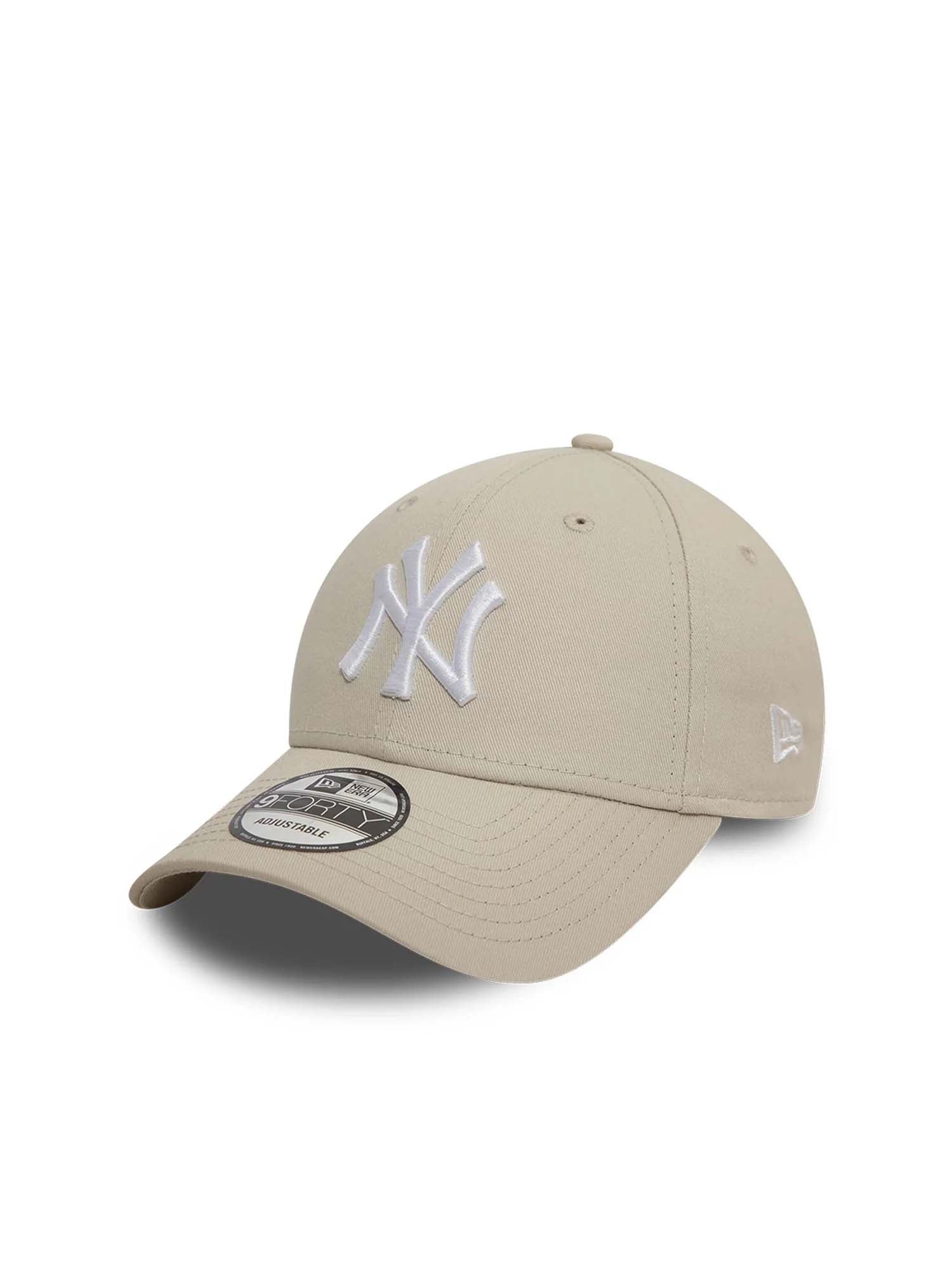 New Era Cappello 9FORTY Regolabile New York Yankees Essential Bianco