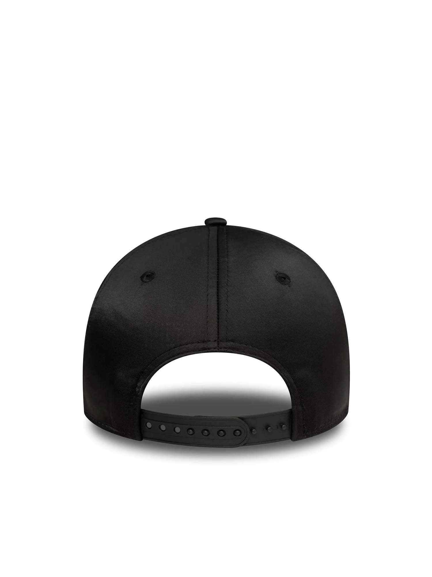 New Era Cappello 9FORTY New York Yankees Satin Donna Nero