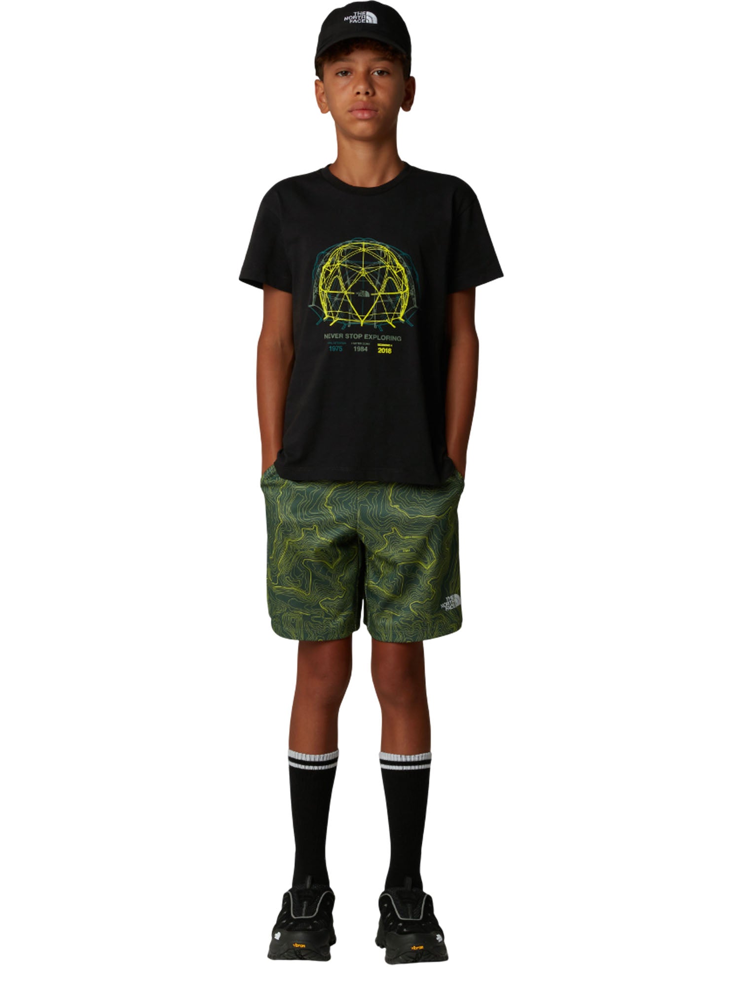 The North Face B Never Stop Short Bambino Verde