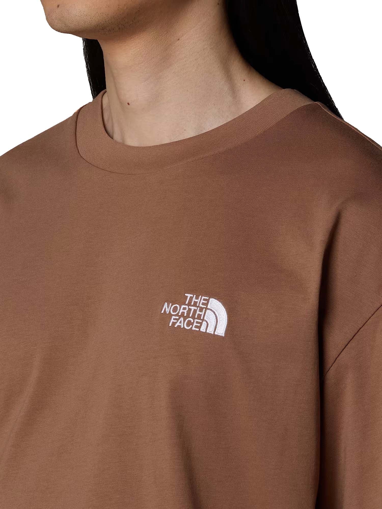 The North Face T-Shirt Oversize Simple Dome Bianco