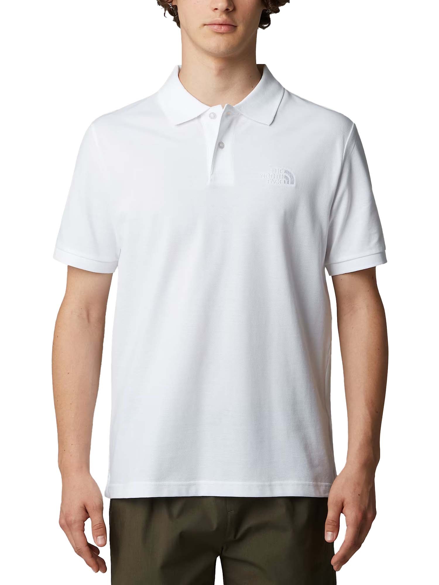 The North Face Polo Essential regular da uomo Bianco