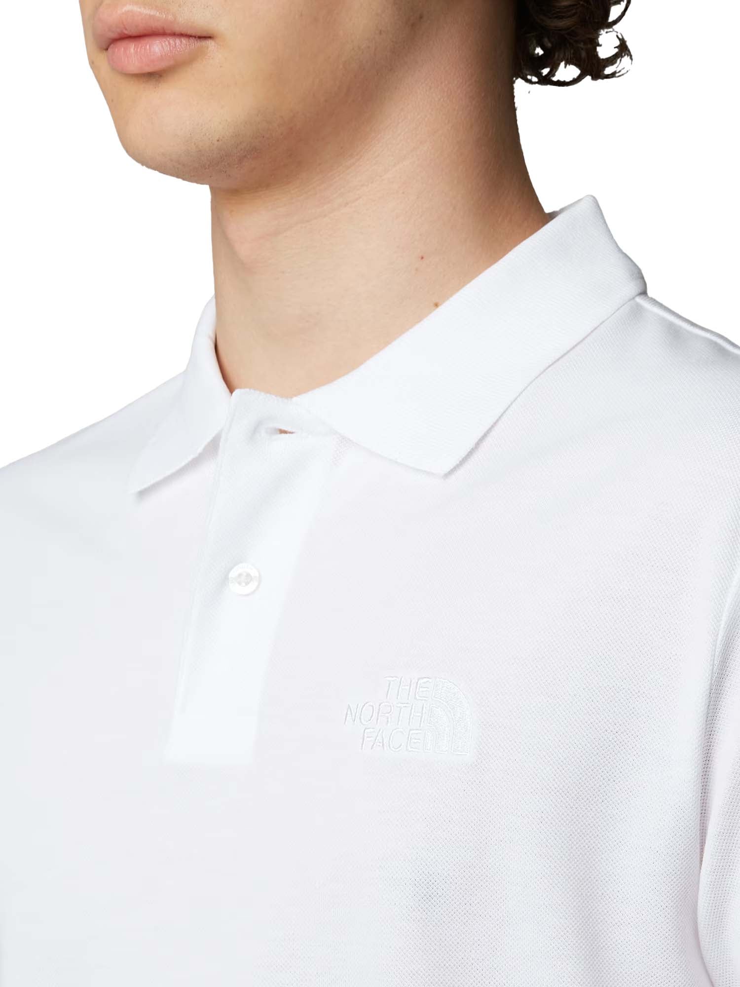 The North Face Polo Essential regular da uomo Bianco