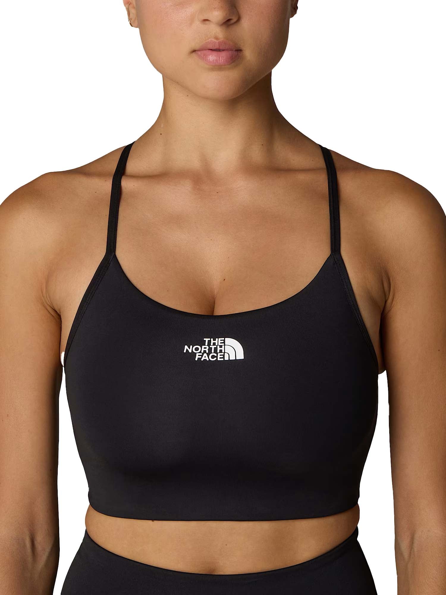 The North Face Reggiseno sportivo Flex da donna Nero