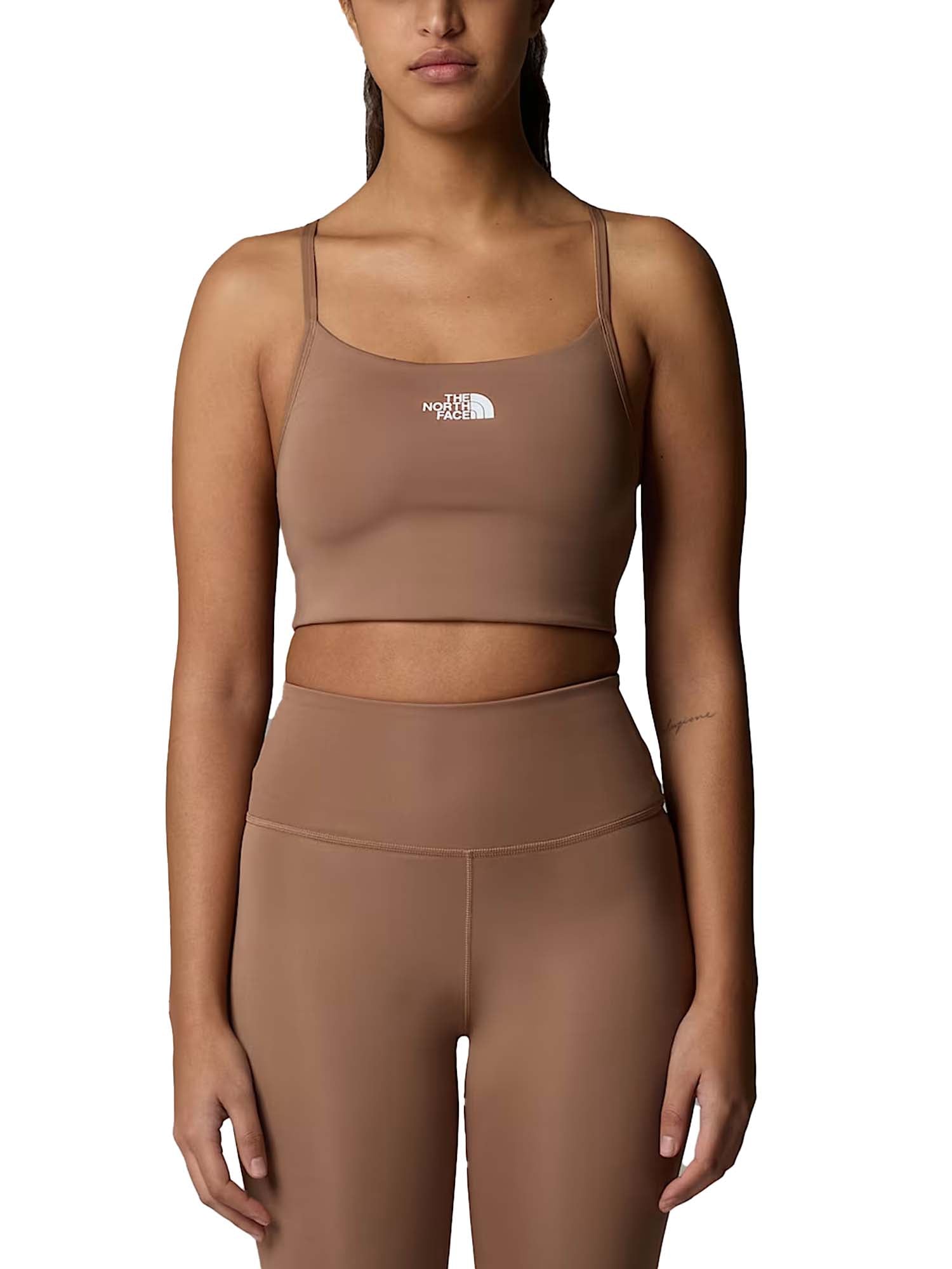 The North Face Reggiseno sportivo Flex da donna Bianco