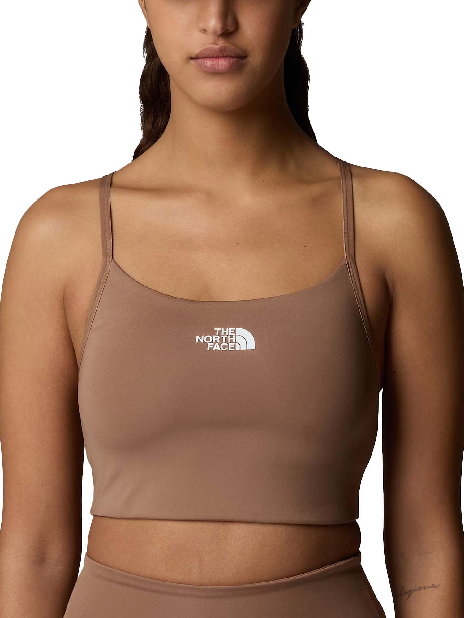 The North Face Reggiseno sportivo Flex da donna Bianco