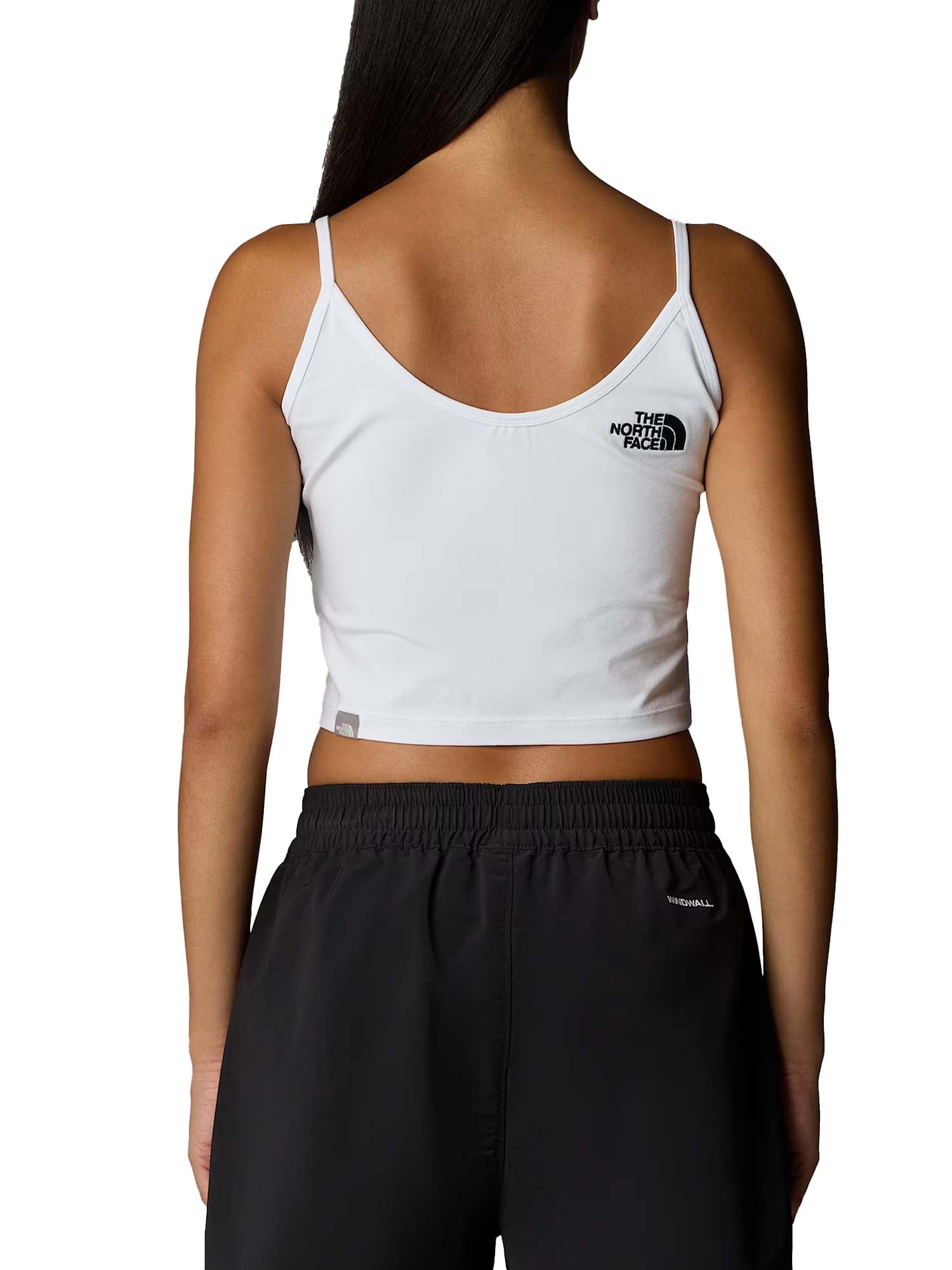 The North Face Canotta corta in vita da donna Bianco