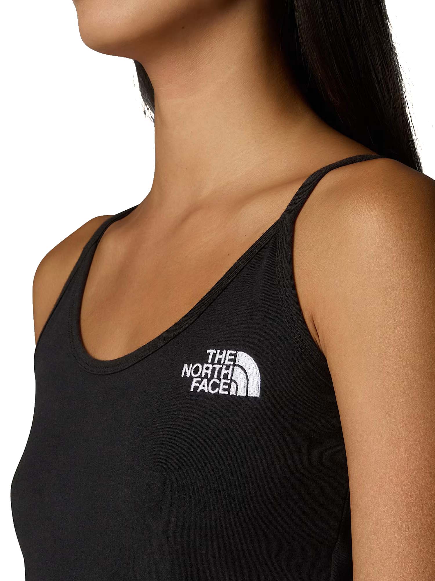 The North Face Canotta corta in vita da donna Nero