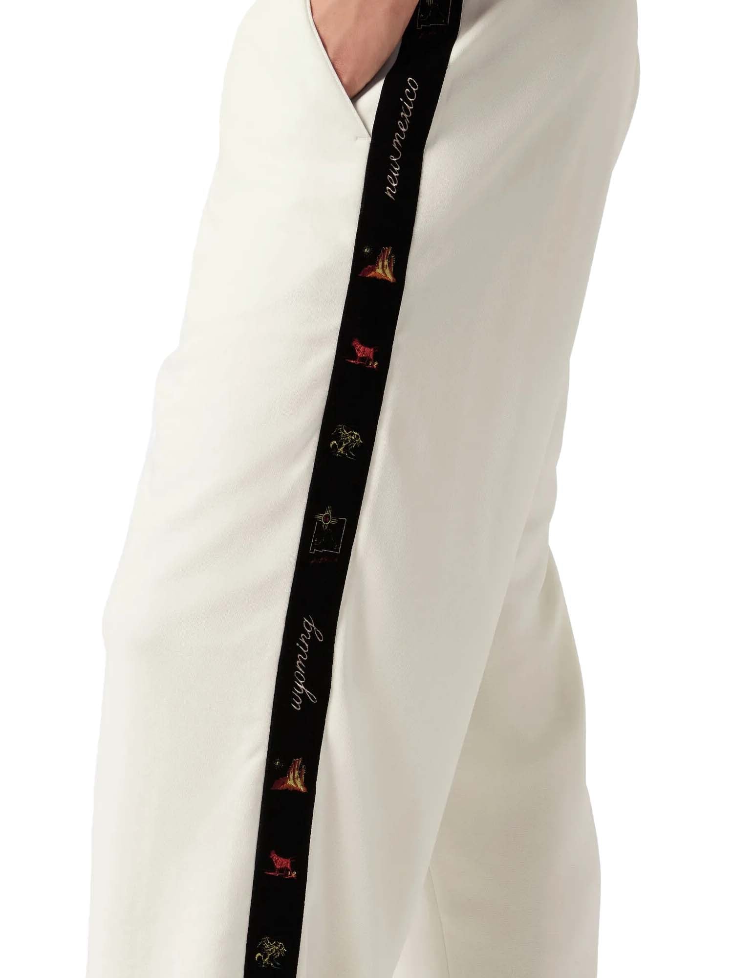 Champion Pantaloni Archive Rodeo Bianco