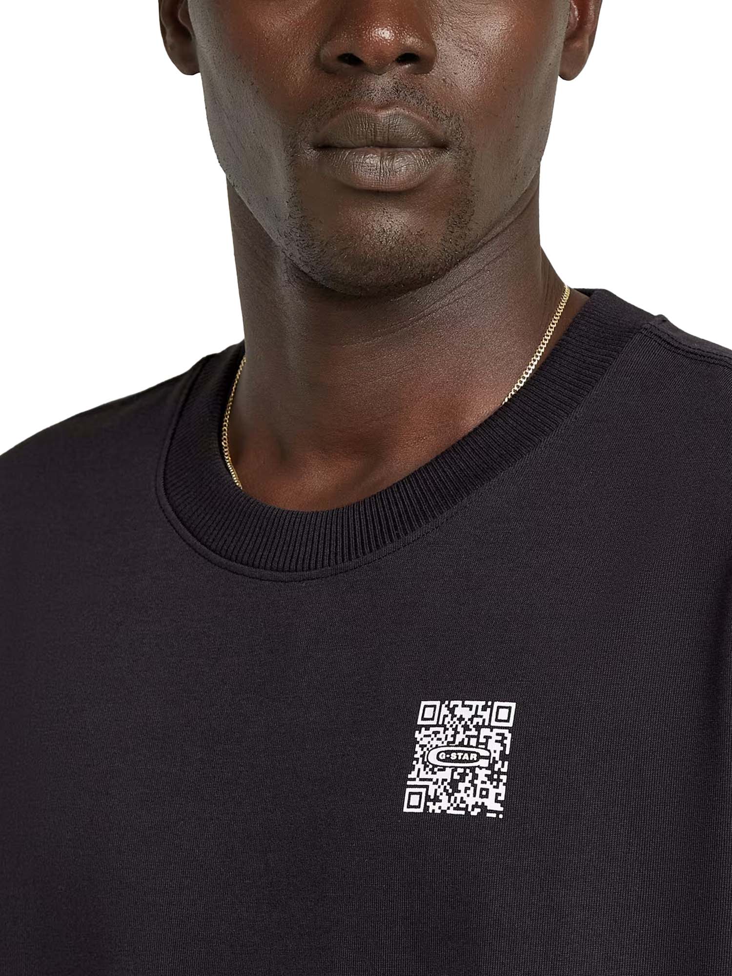 G-star QR Mini Maxi Boxy T-Shirt Nero