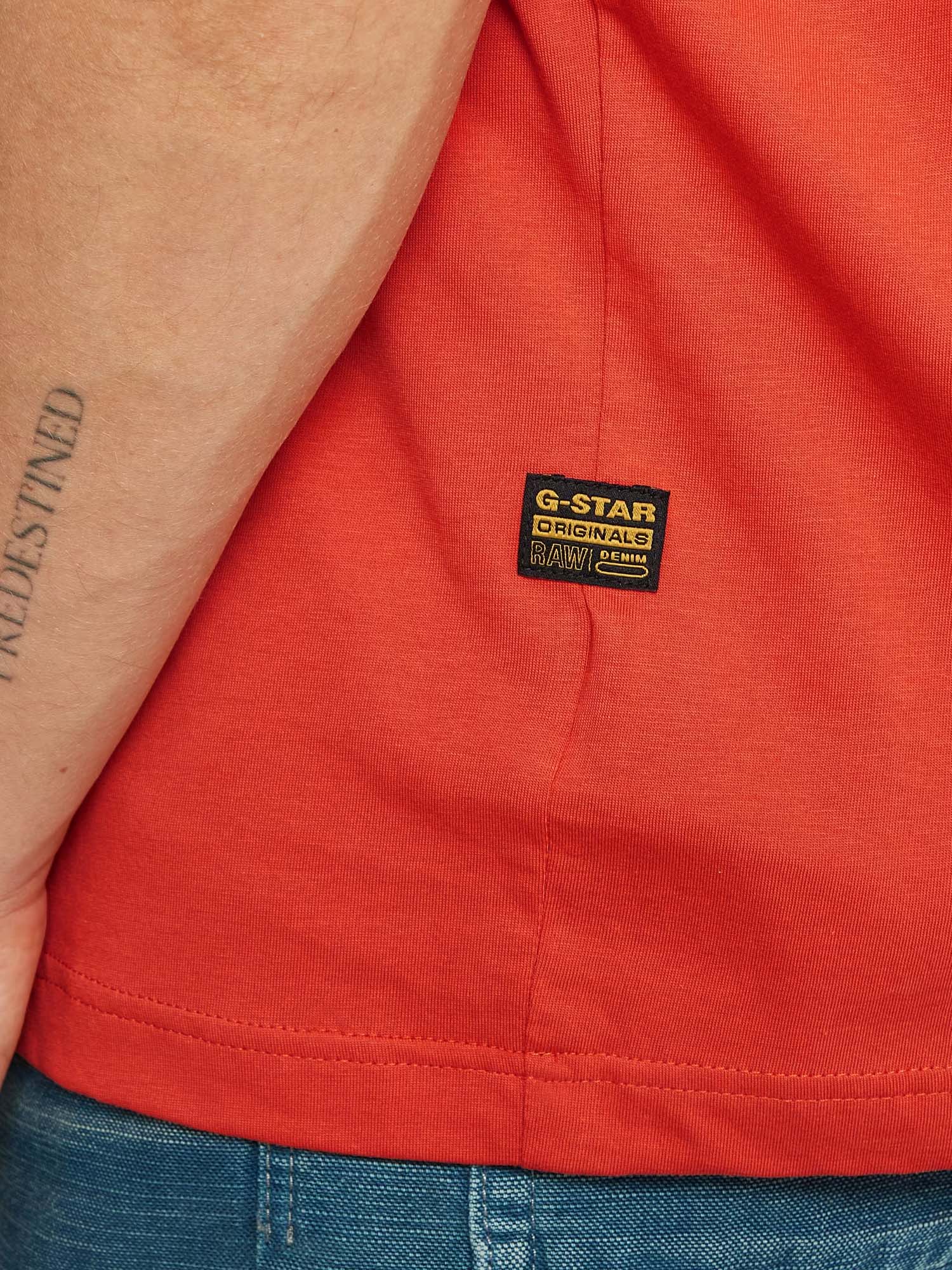 G-star T-Shirt Center Chest Boxy Rosso