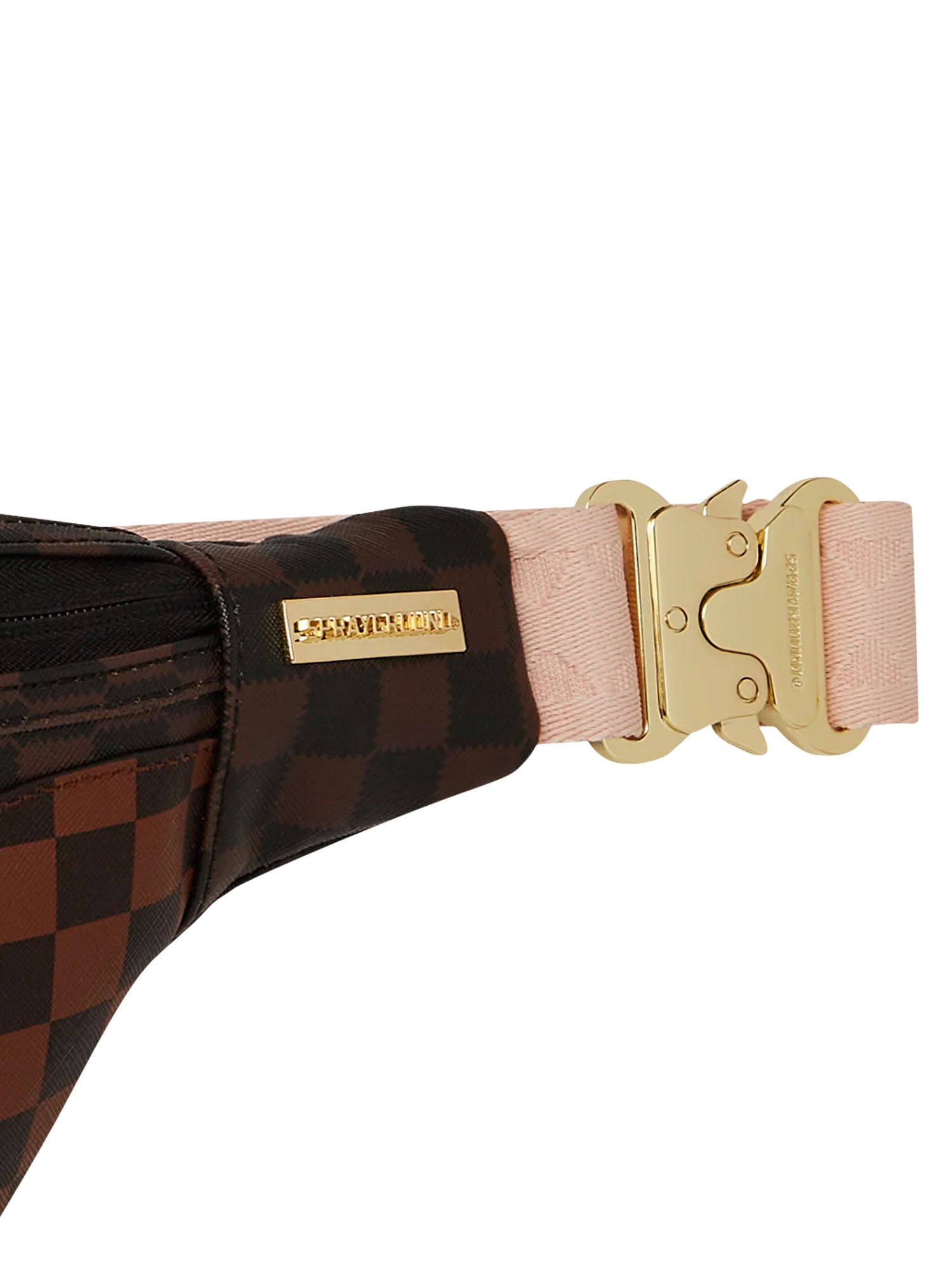 Sprayground Boujee Strap Crossbody Marrone